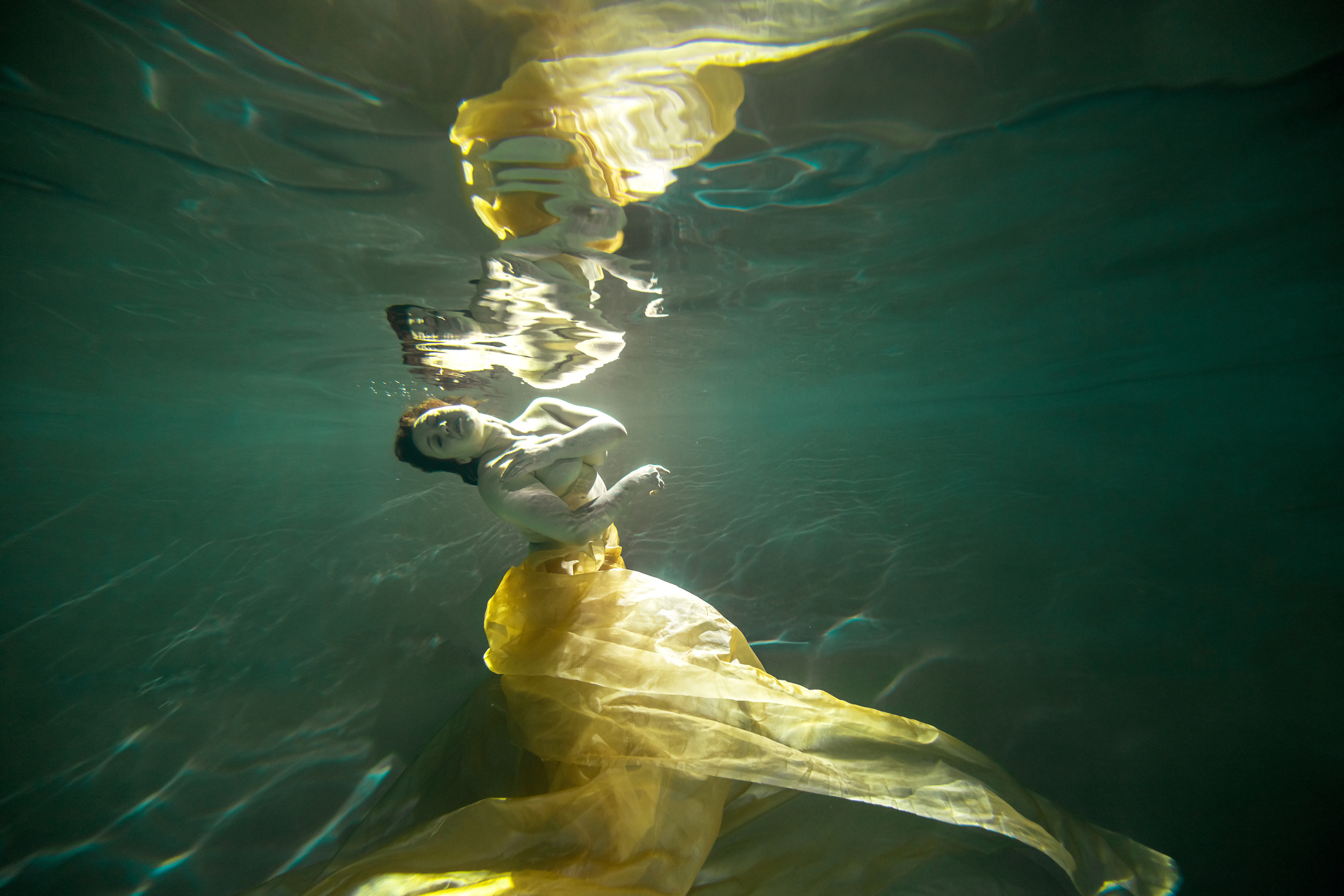 Под водой. Ангелина Богданова, междисциплинарная художница