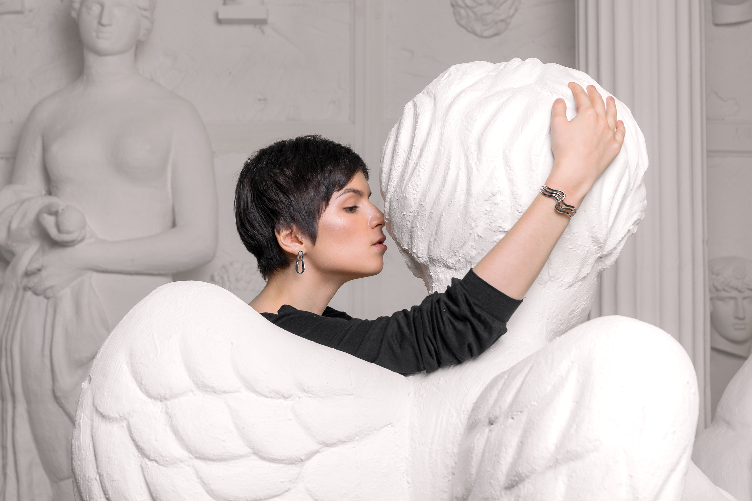 Съемка серебряных украшений № 1. Ангелина Богданова, междисциплинарная художница