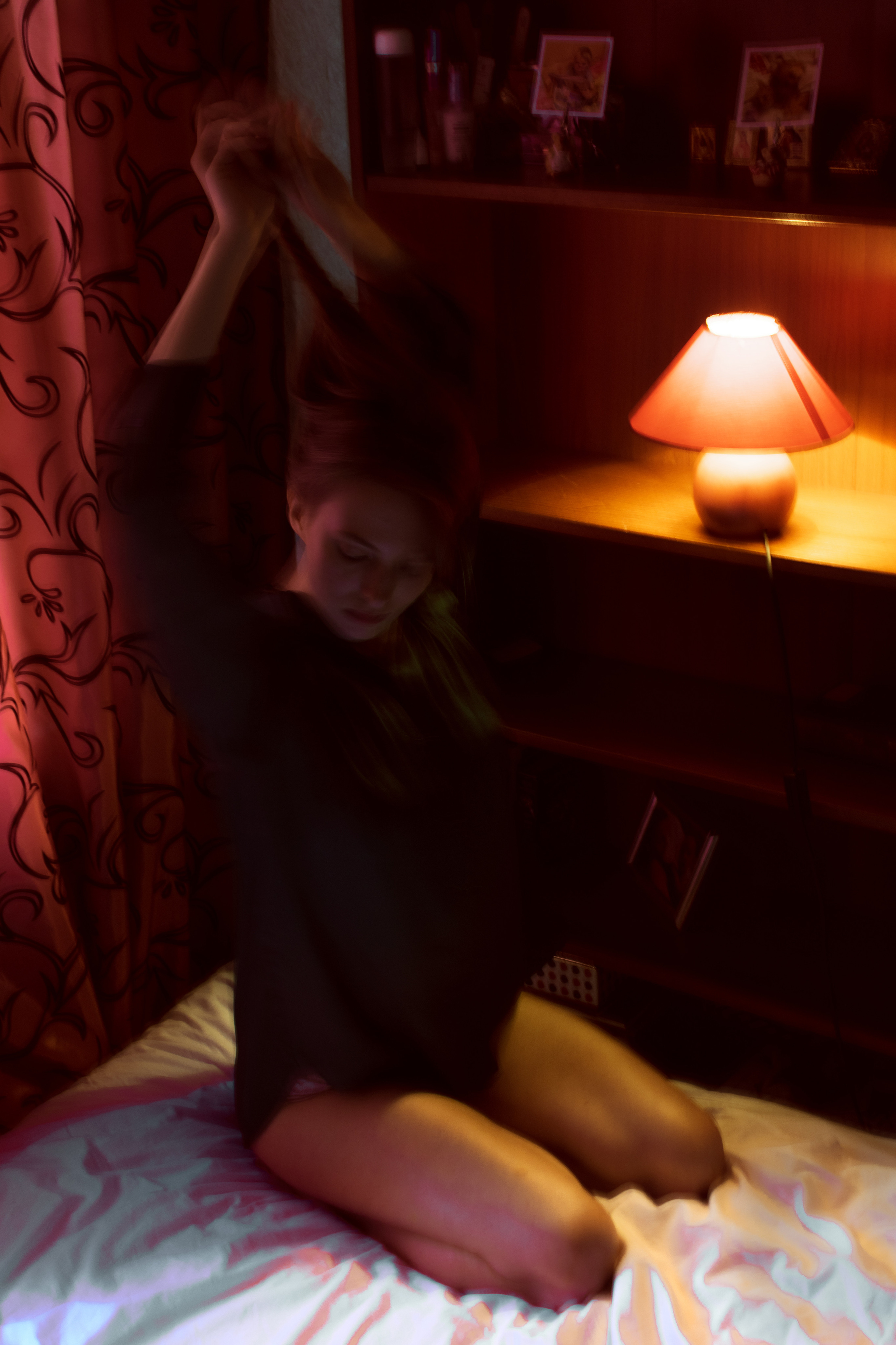 Катерина, съемка дома. Ангелина Богданова, междисциплинарная художница