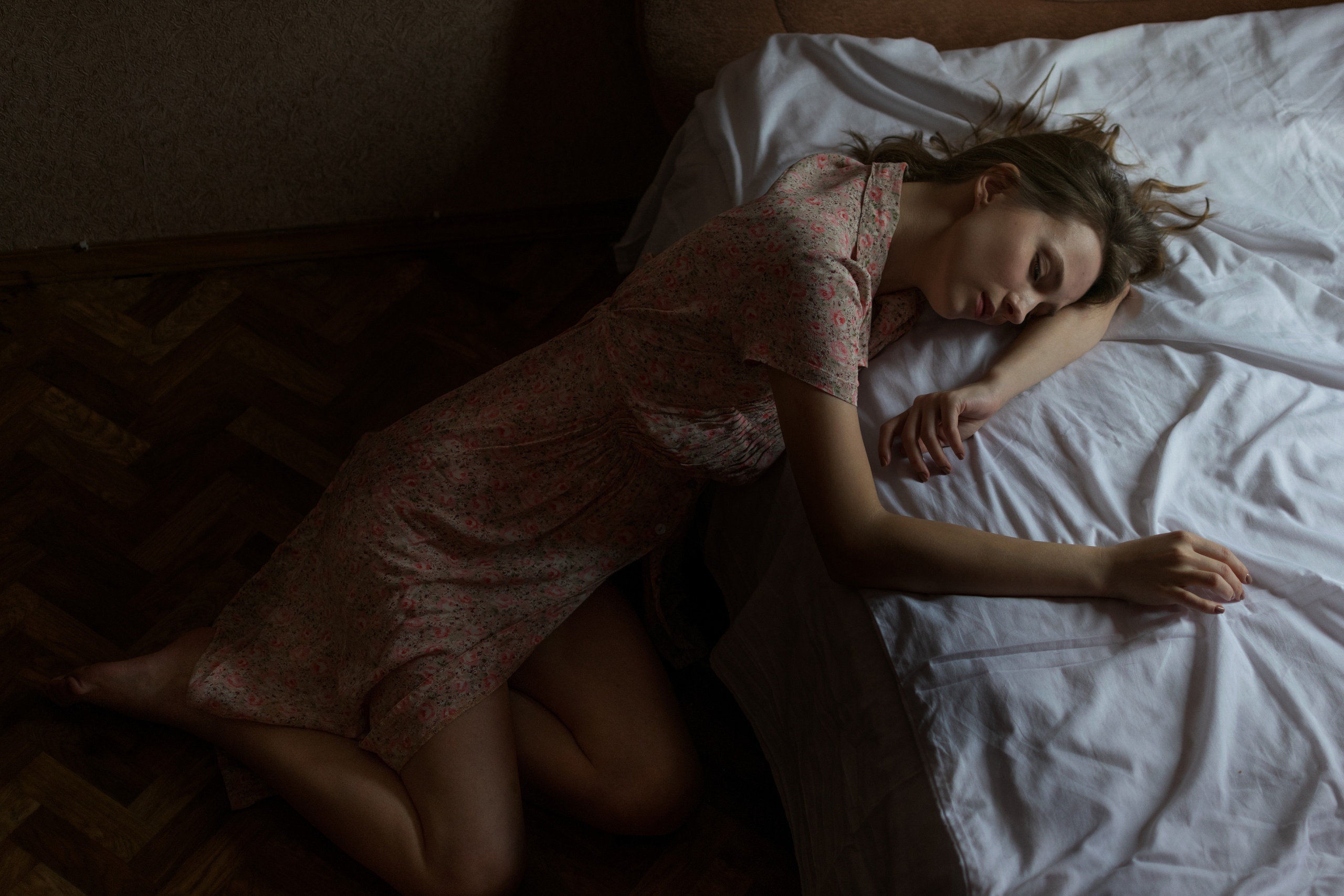 Катерина, съемка дома. Ангелина Богданова, междисциплинарная художница