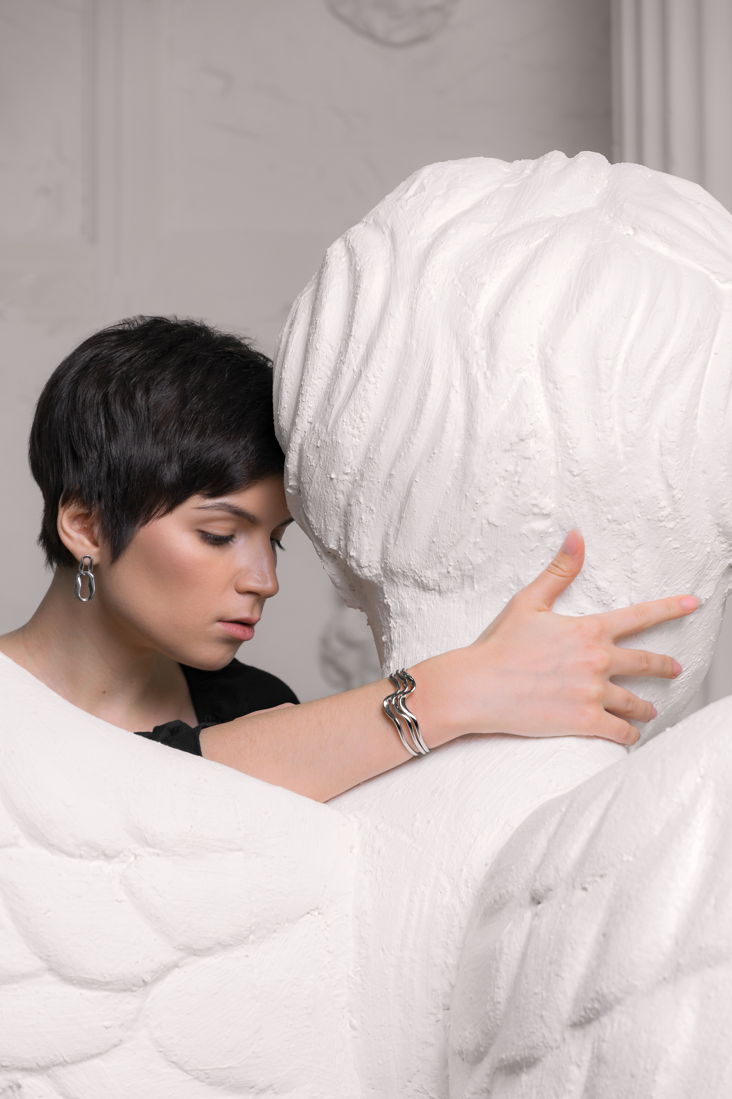 Съемка серебряных украшений № 1. Ангелина Богданова, междисциплинарная художница