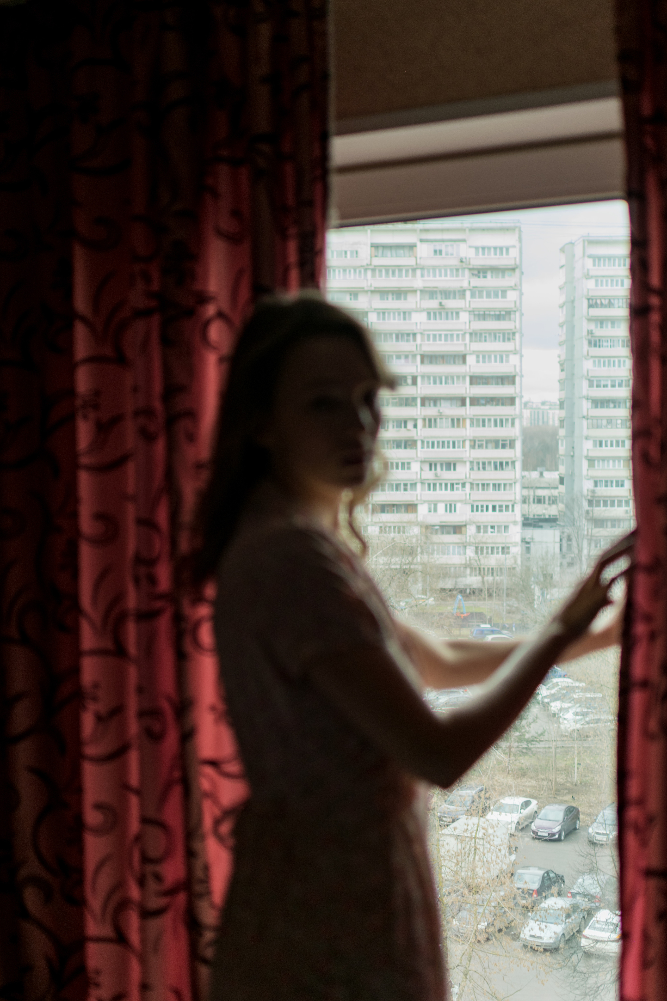 Катерина, съемка дома. Ангелина Богданова, междисциплинарная художница