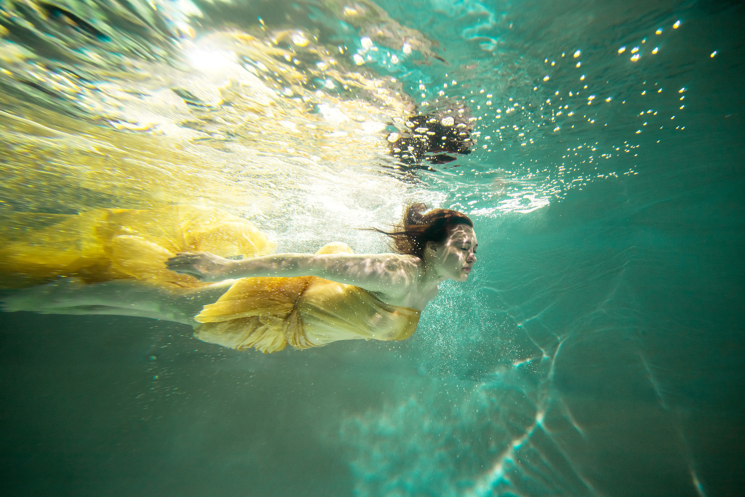 Под водой. Ангелина Богданова, междисциплинарная художница