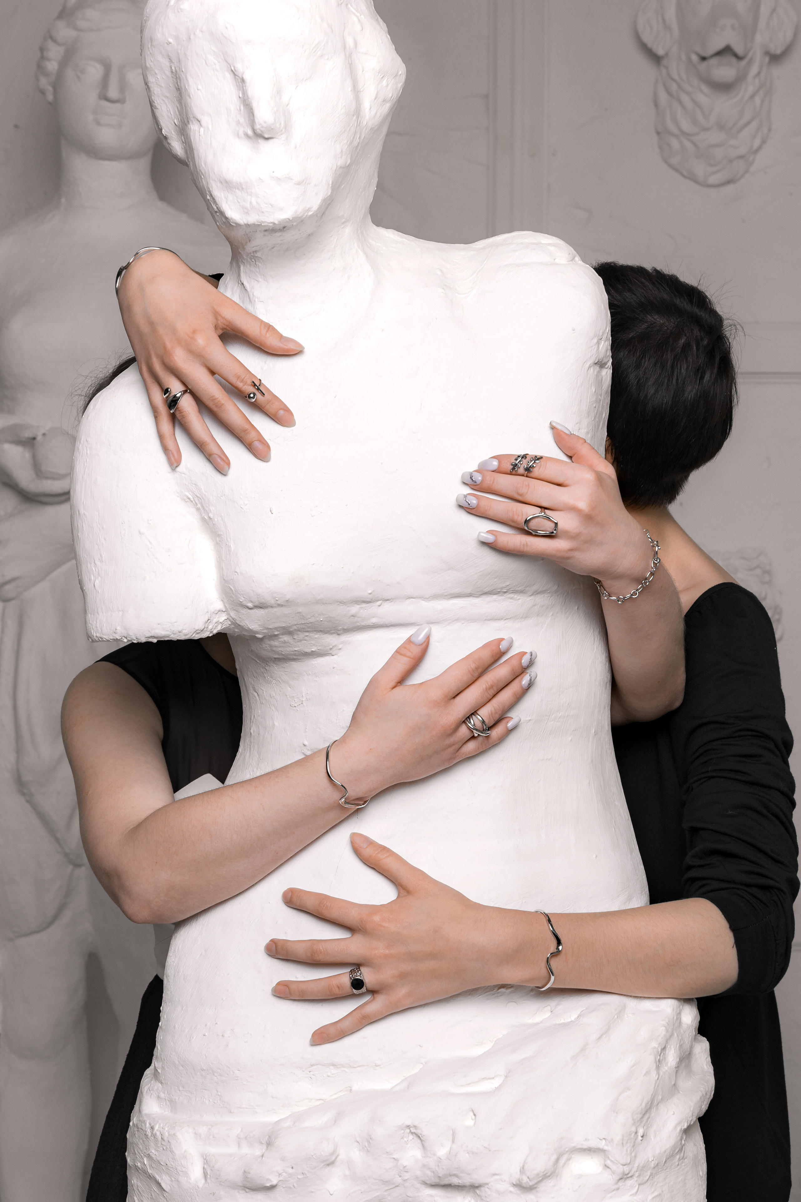 Съемка серебряных украшений № 1. Ангелина Богданова, междисциплинарная художница