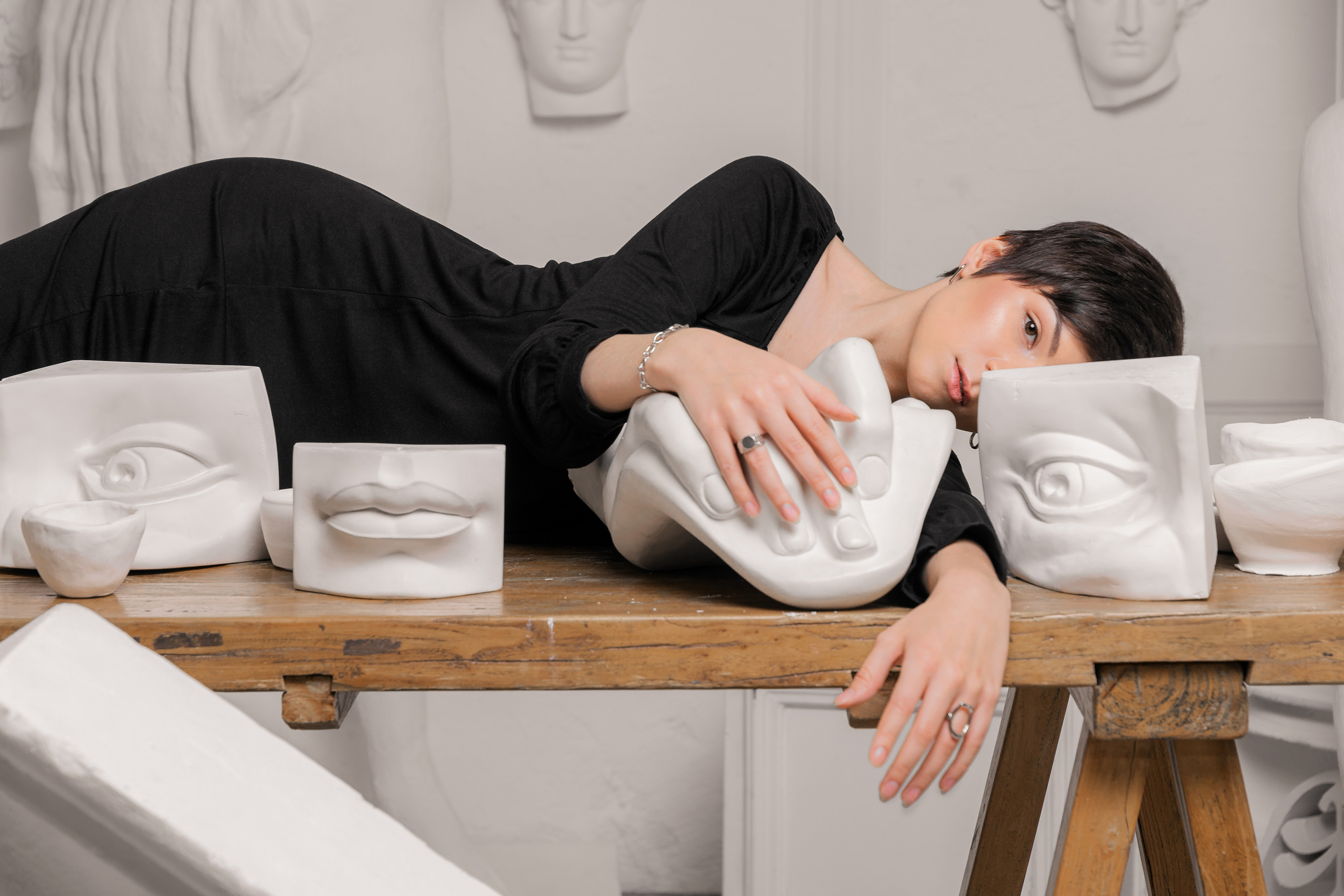 Съемка серебряных украшений № 1. Ангелина Богданова, междисциплинарная художница