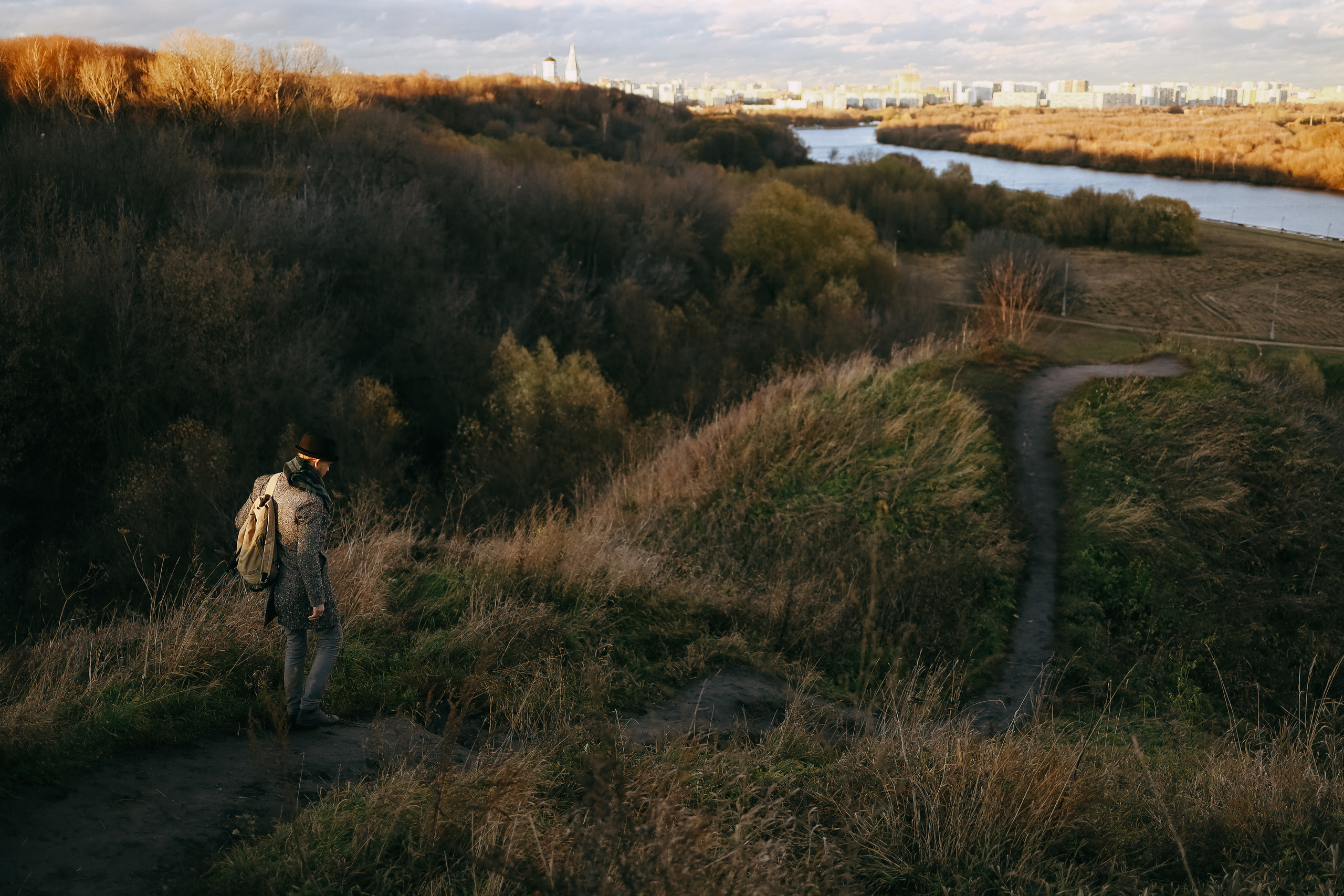 Ян, прогулка в Коломенском. Ангелина Богданова, междисциплинарная художница