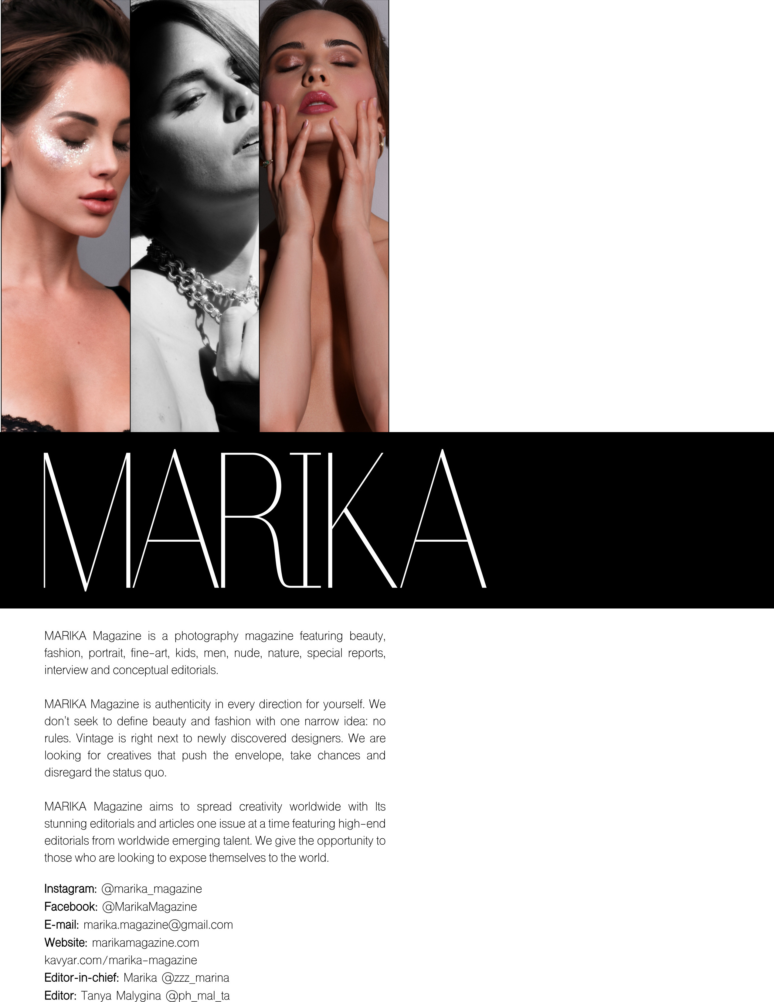 MARIKA. Ангелина Богданова, междисциплинарная художница