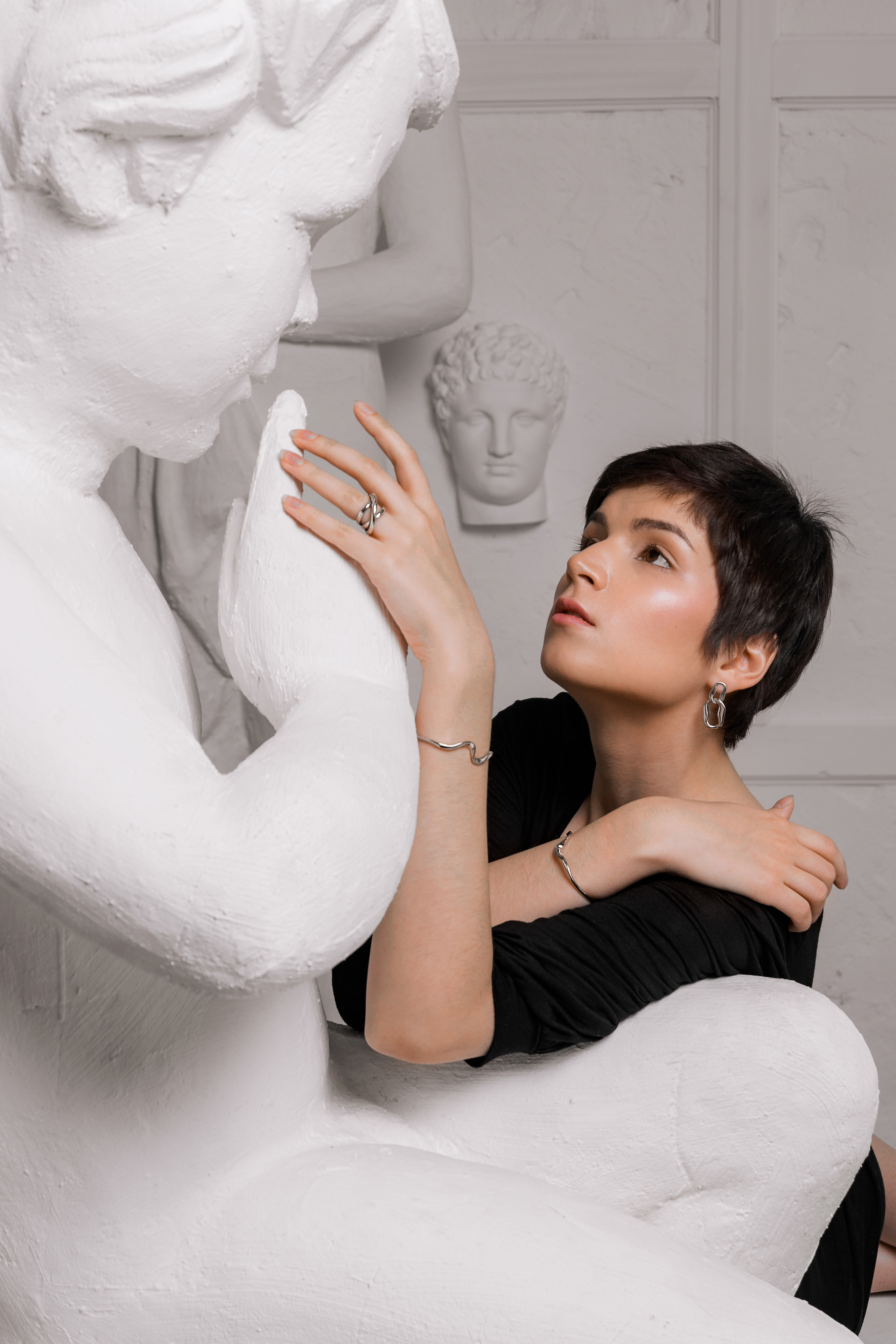 Съемка серебряных украшений № 1. Ангелина Богданова, междисциплинарная художница