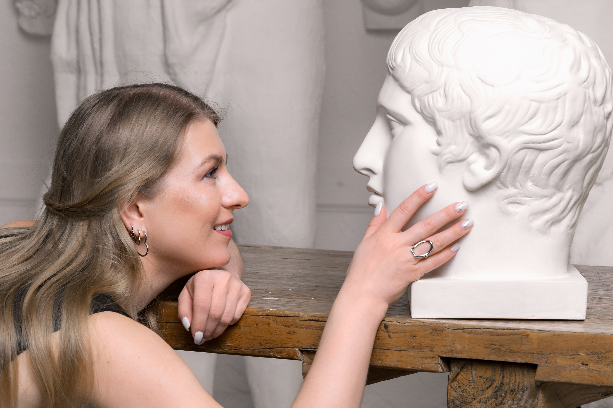 Съемка серебряных украшений № 1. Ангелина Богданова, междисциплинарная художница