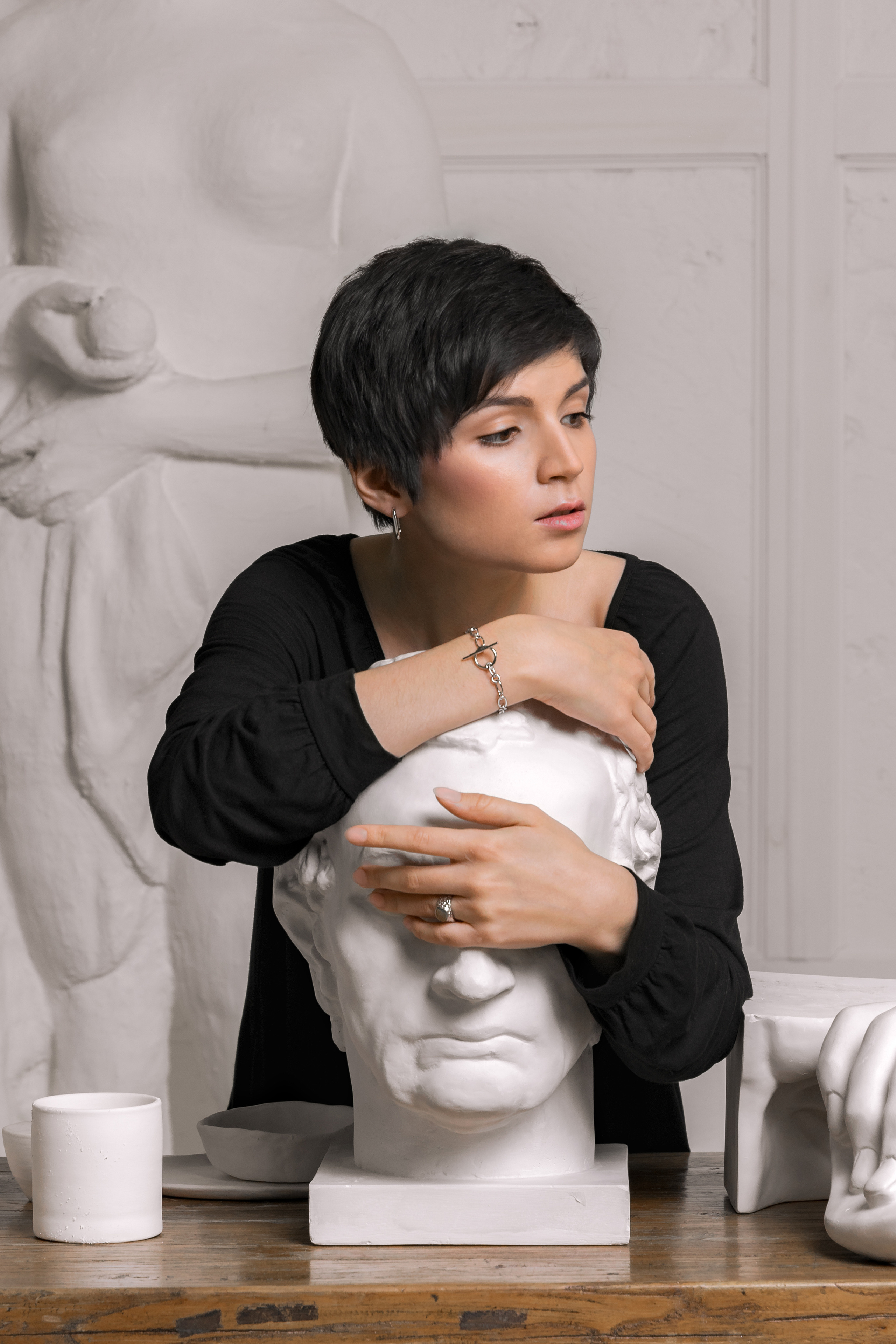 Съемка серебряных украшений № 1. Ангелина Богданова, междисциплинарная художница