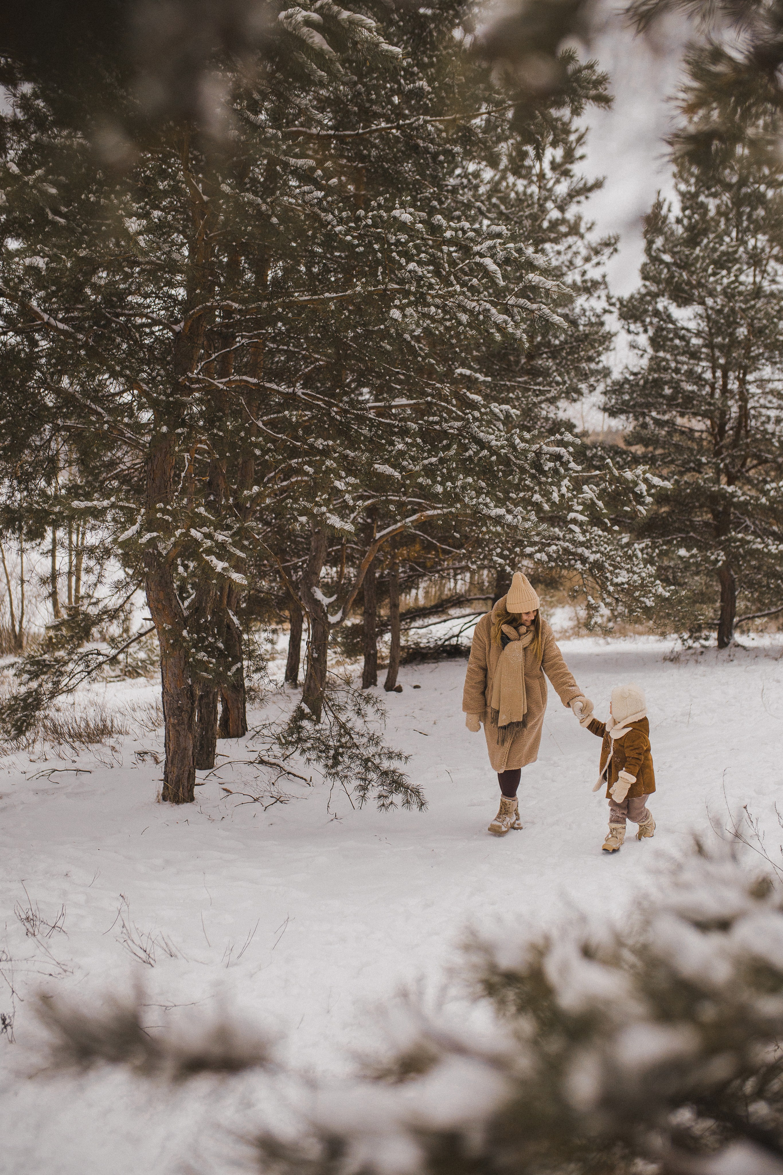 Зимние Даша и Кирюшка. Свадебный и семейный фотограф в Белгороде Евгения Курочкина