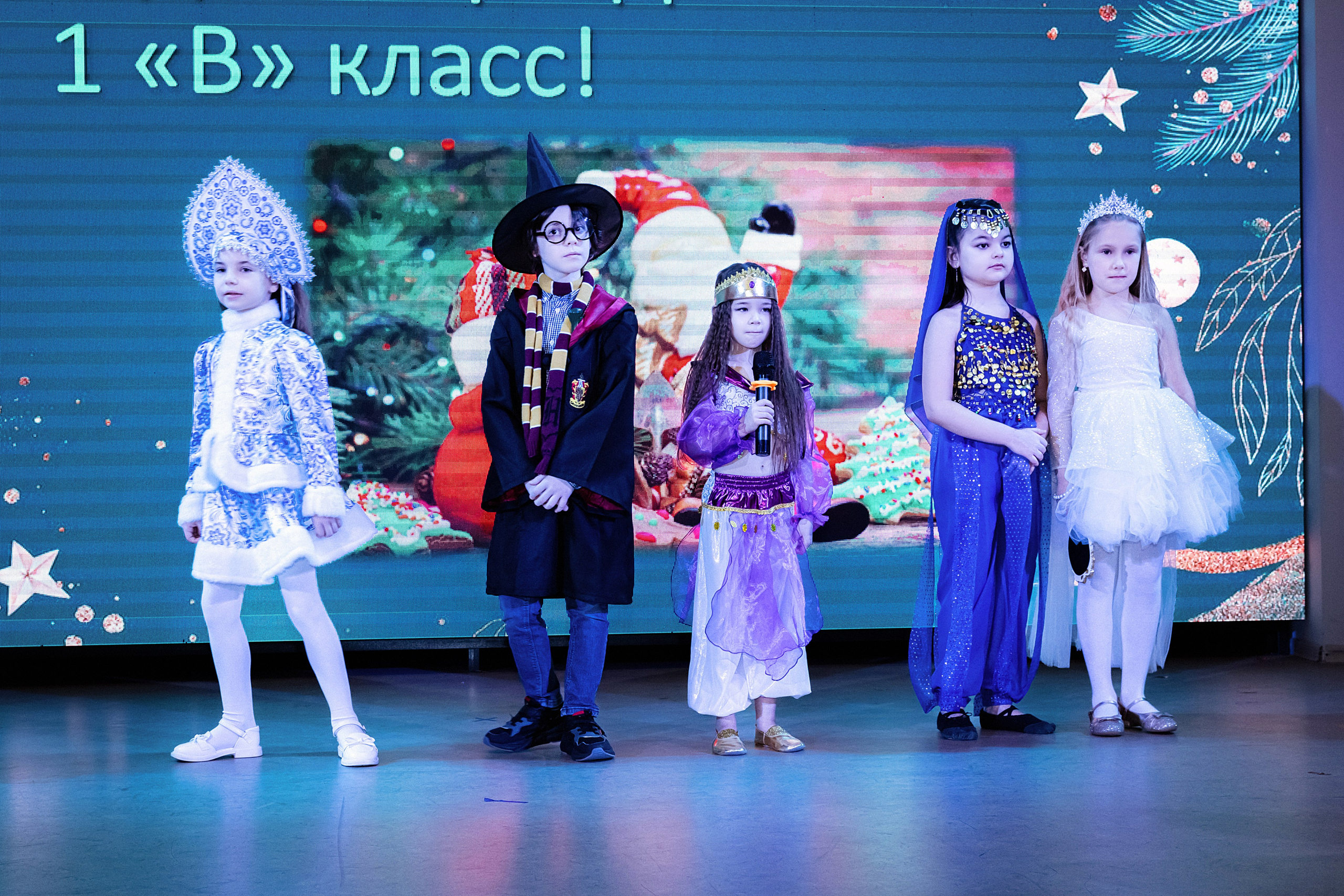 Новогодний праздник 1 В класс! Гимназия № 23. Фотограф и Видеограф в Краснодаре Юлия Солодченко