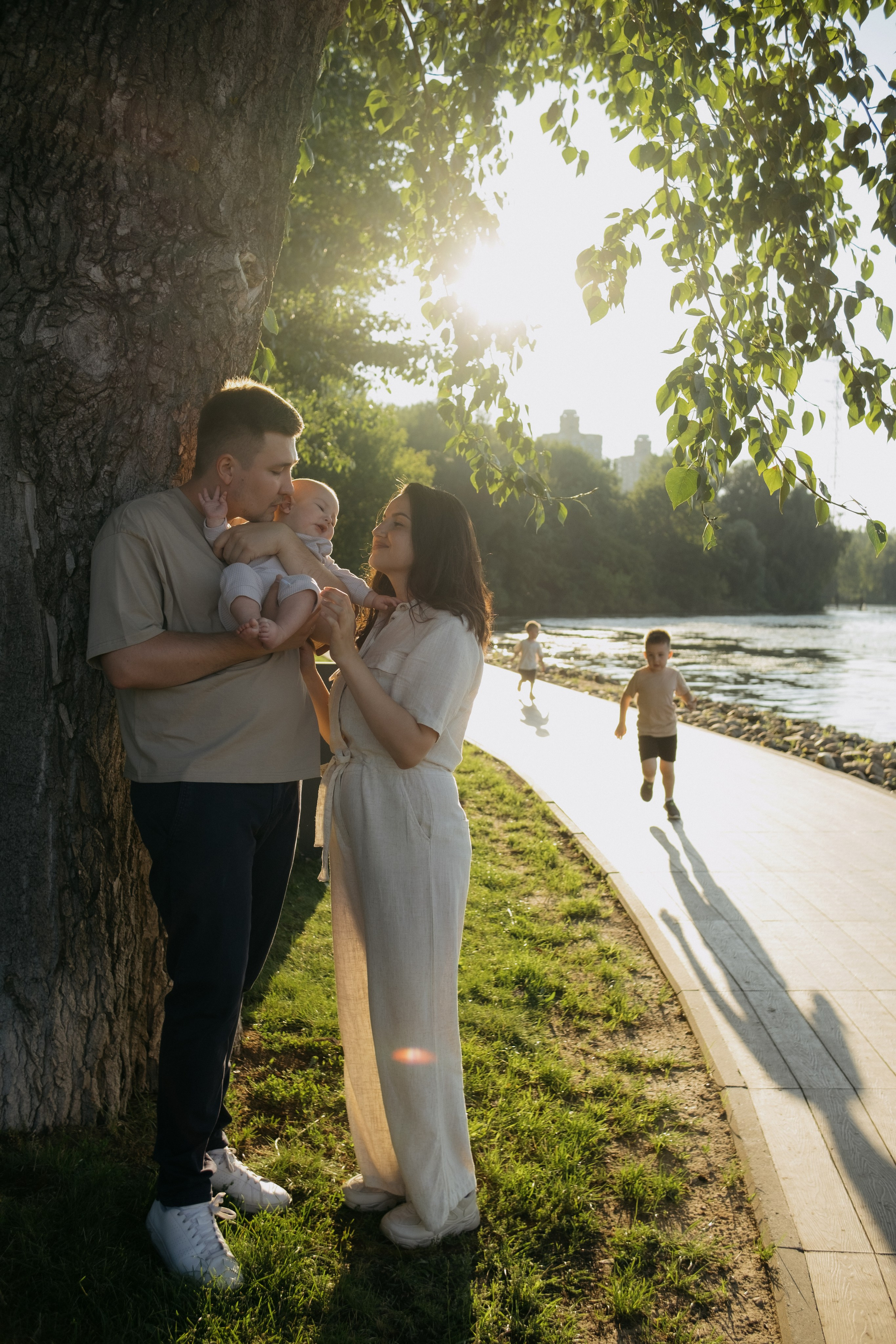 Семейные фотосессии на природе и в городе. Семейный и детский фотограф в Москве Александра Михайлечко