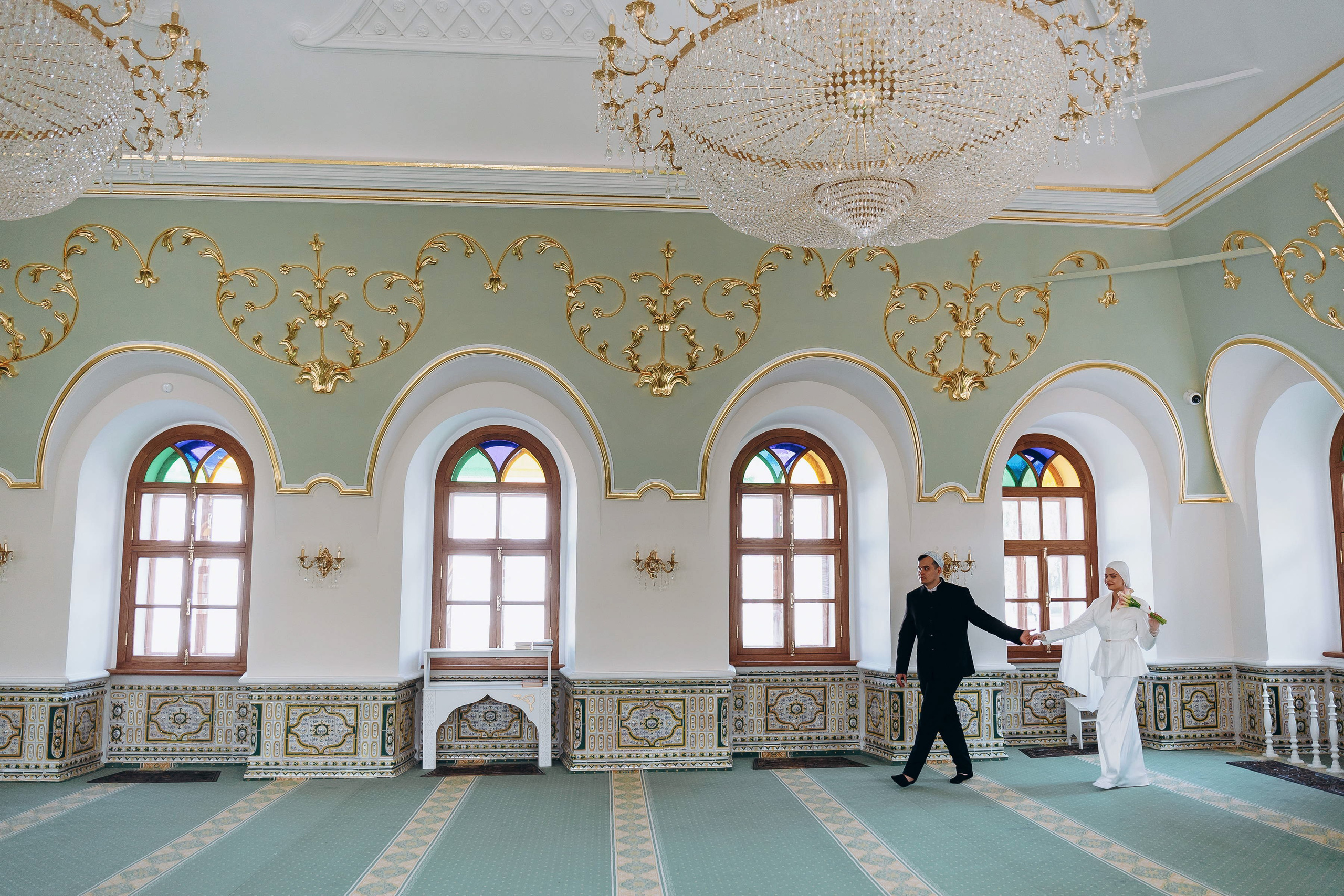 Руслан и Эльмира. Мечеть Марджани. Свадебный фотограф Казань|Москва Ranas4you