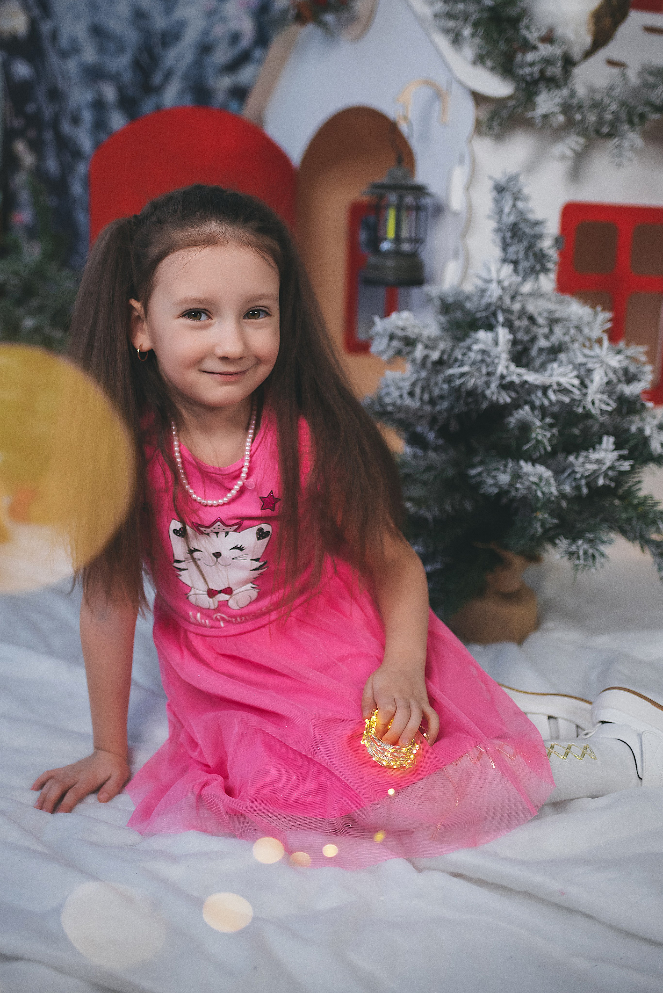 Проект «Новогодний домик». Семейный и детский фотограф в Тейково