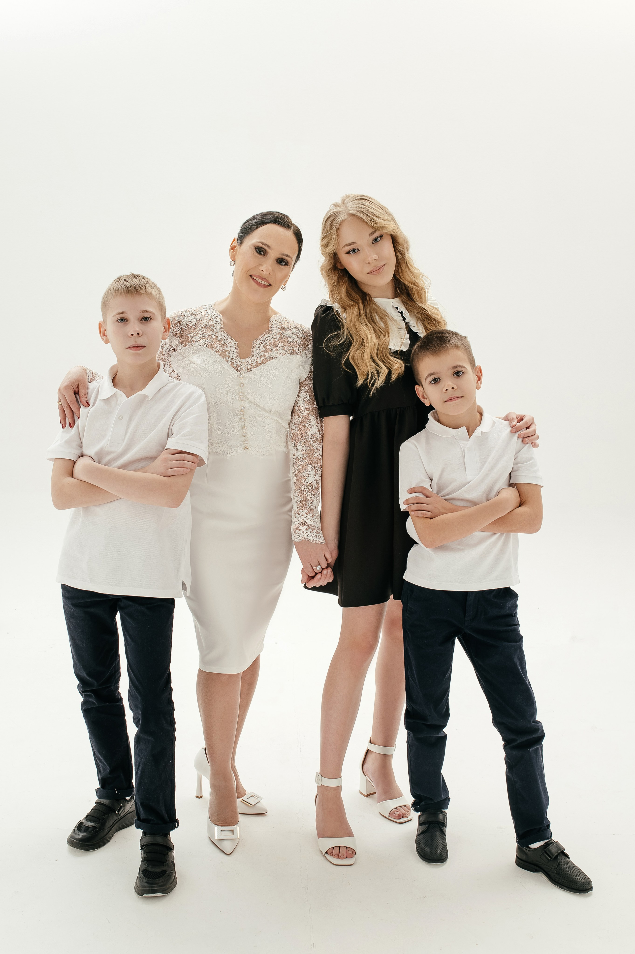 Олеся с детьми. Свадебный и студийный фотограф Ирина Котикова