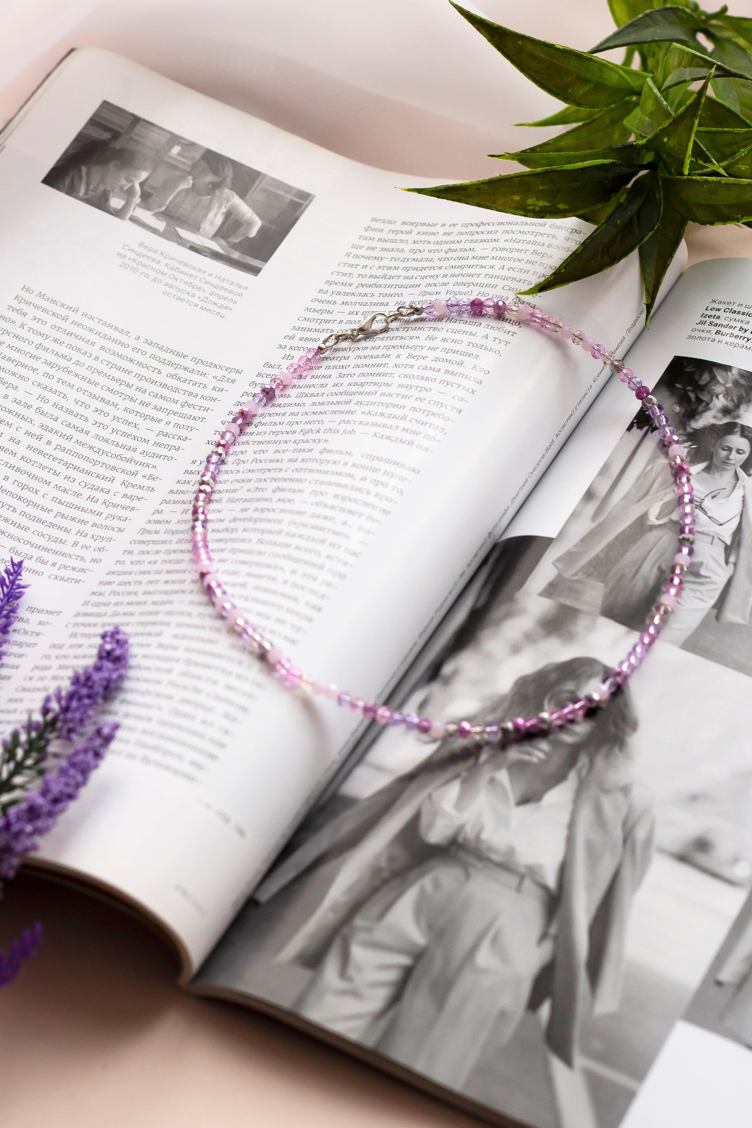 фотосъемка украшений - чокер ручной работы