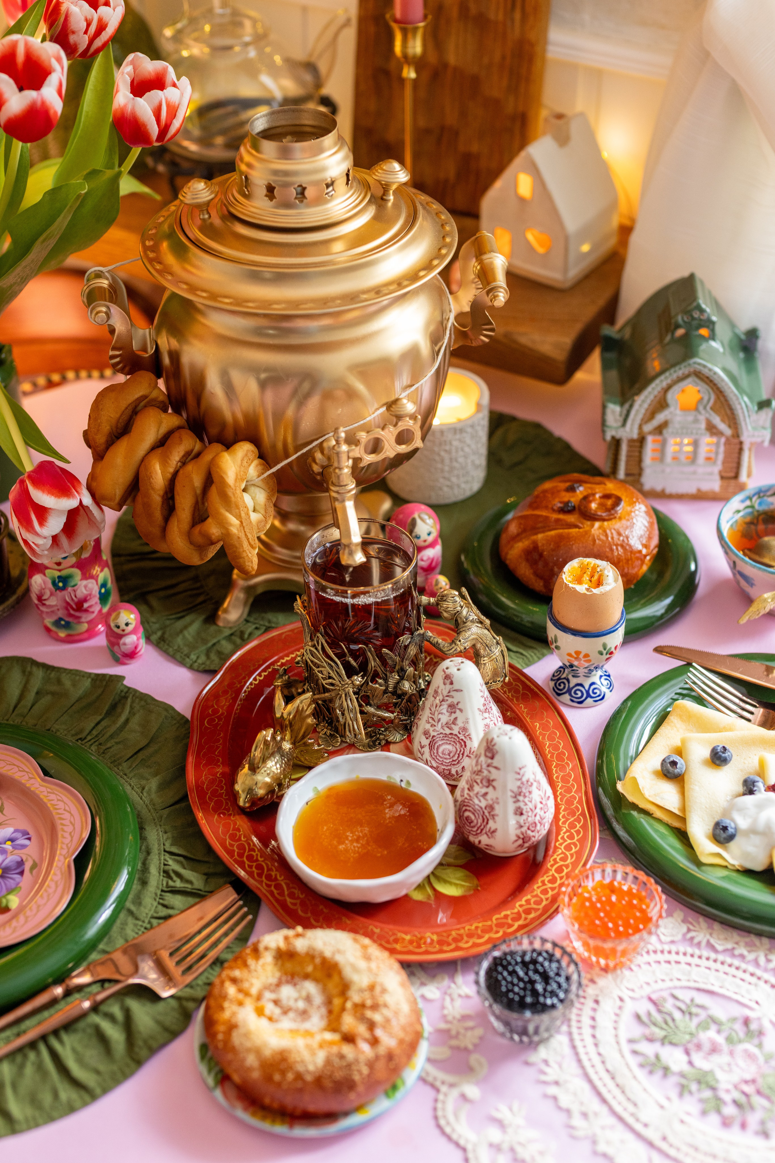 Стилизация в русском стиле. Юлия Космо — фуд-фотограф, предметный стилист, Москва