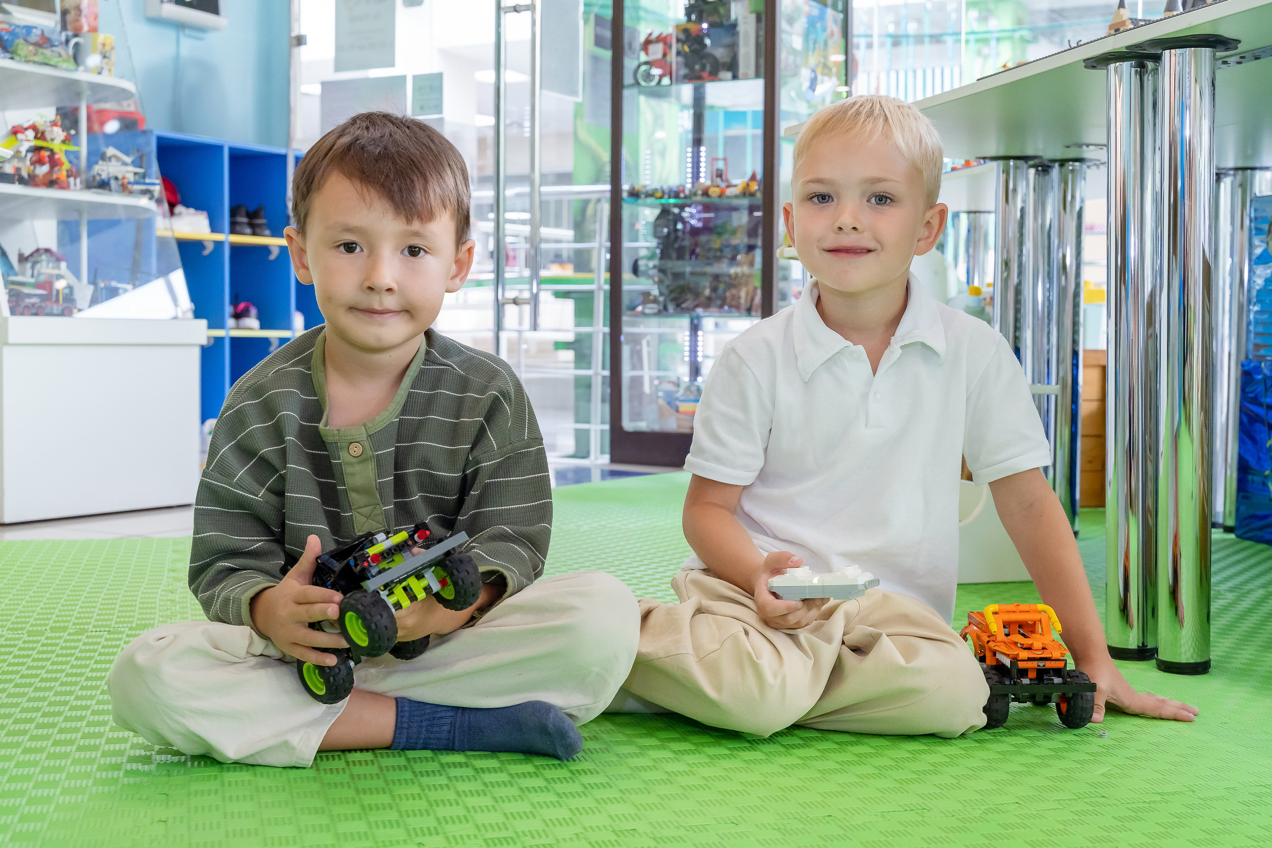 В игровой комнате. Детский и семейный фотограф в городе Омске Ольга Рыбина