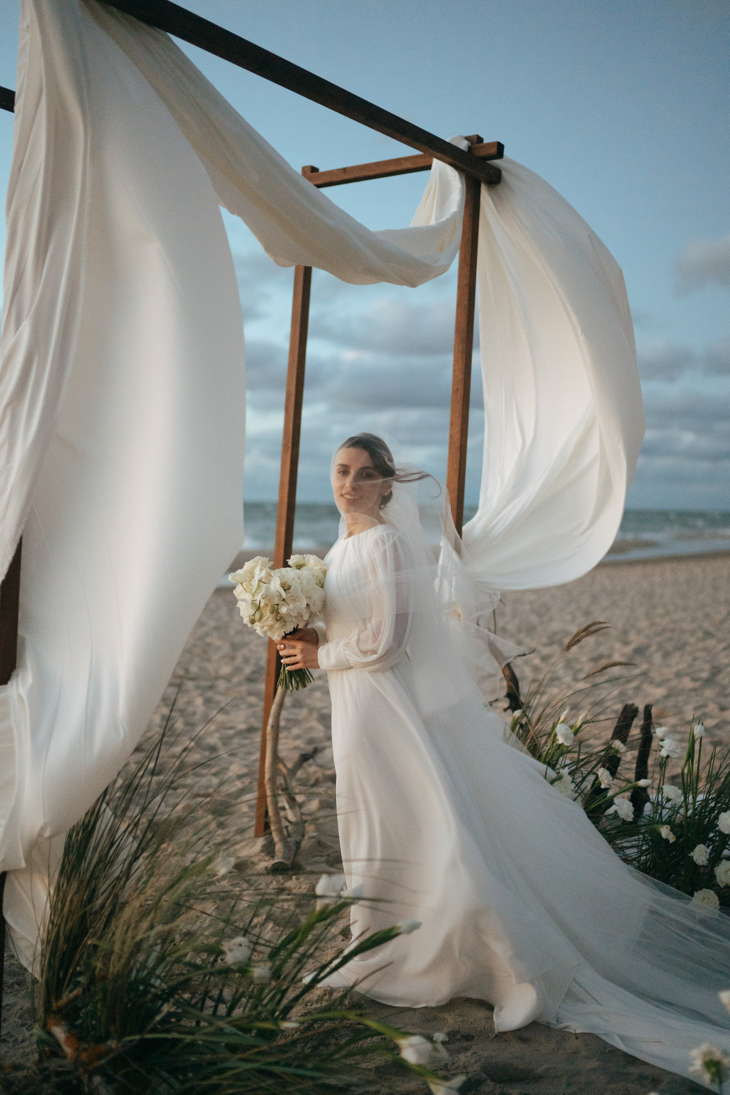 Алима & Никита. Куршская коса. Оформление свадеб, декор свадеб Вера Маркова, Москва