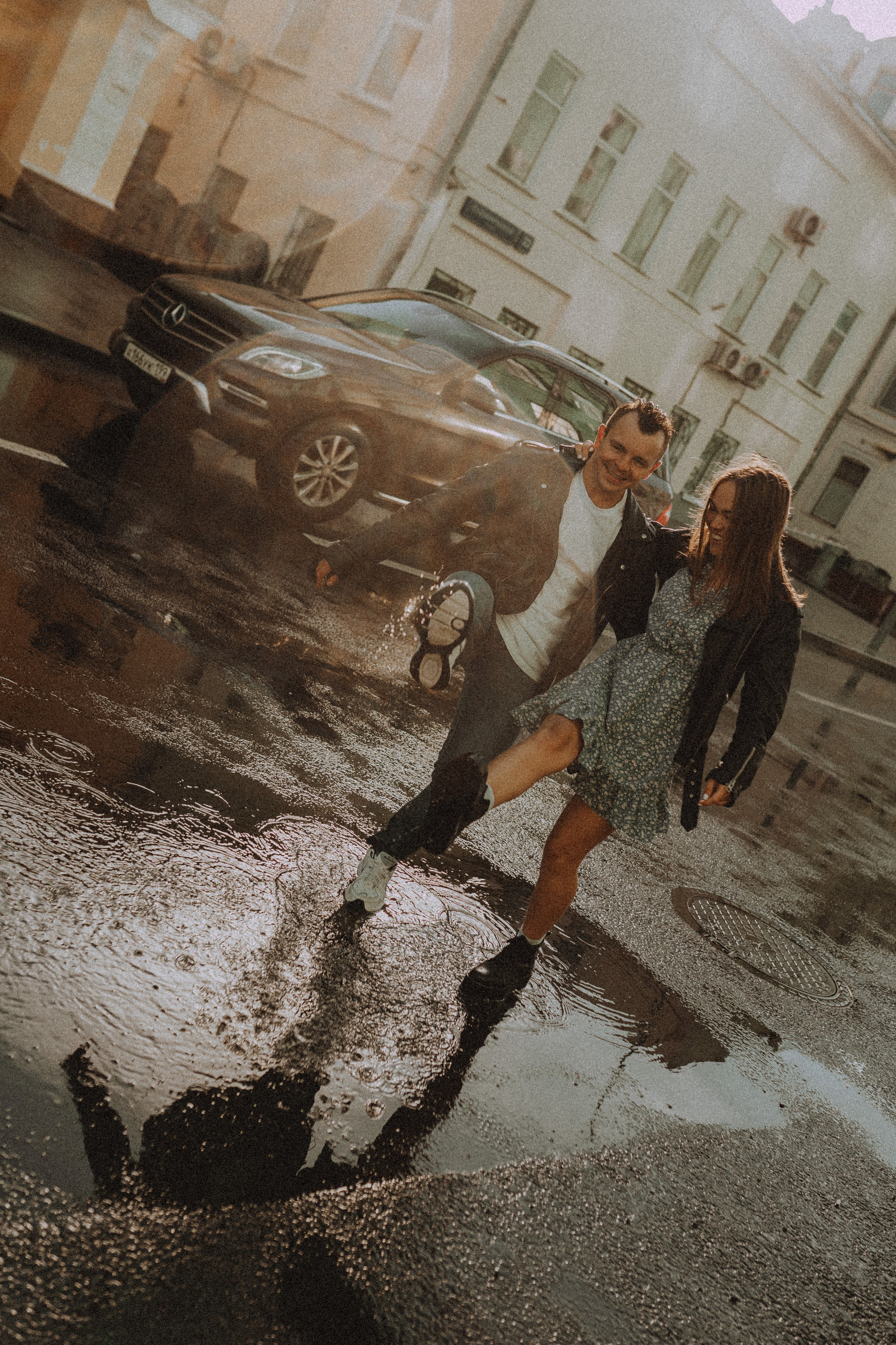 Дождливая суббота. Семейный и свадебный фотограф в Москве Оксана Гапеева