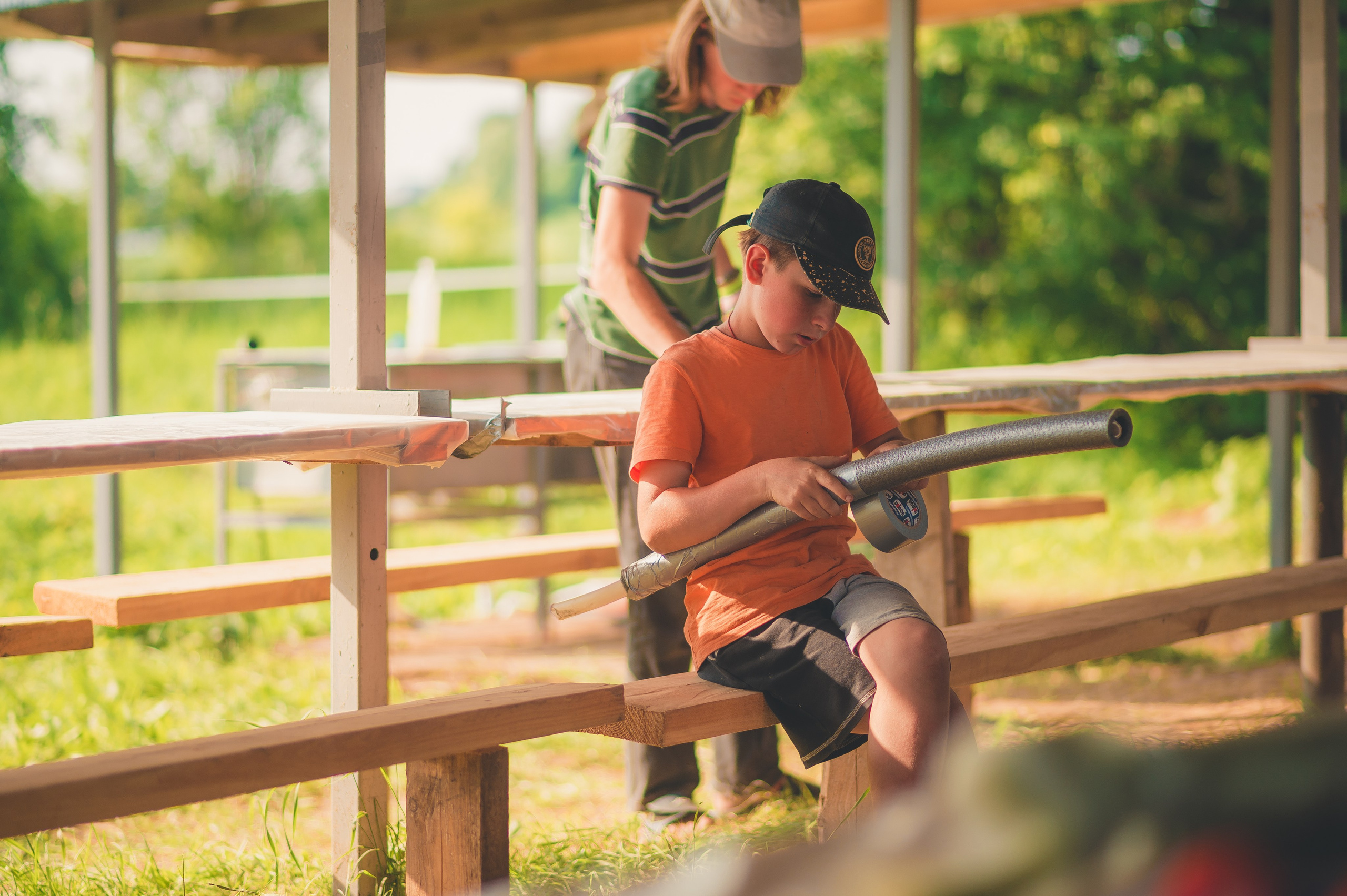 Детский лагерь — 2 смена 2023 год. Иван Кубик — фотограф и видеограф