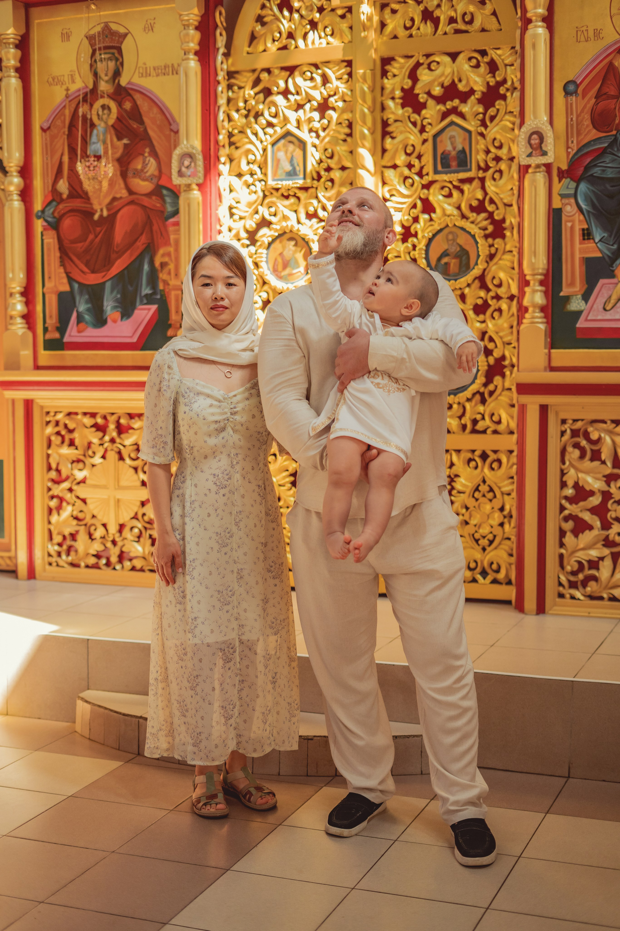 Крещение Богдана. Семейный и детский фотограф Зеленоград Кудашова Наиля