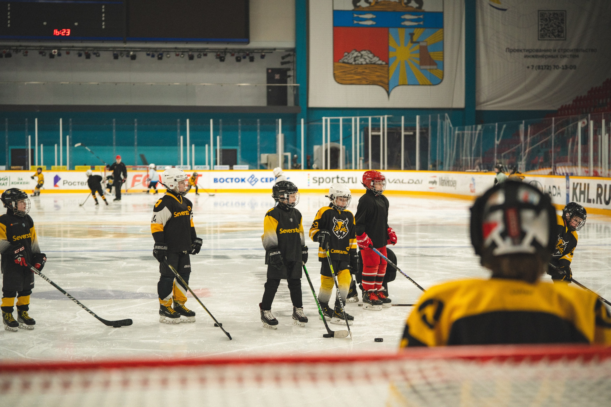 ХК Северсталь (младшая группа). Череповец. Zekons. Фото, видео, нейросети