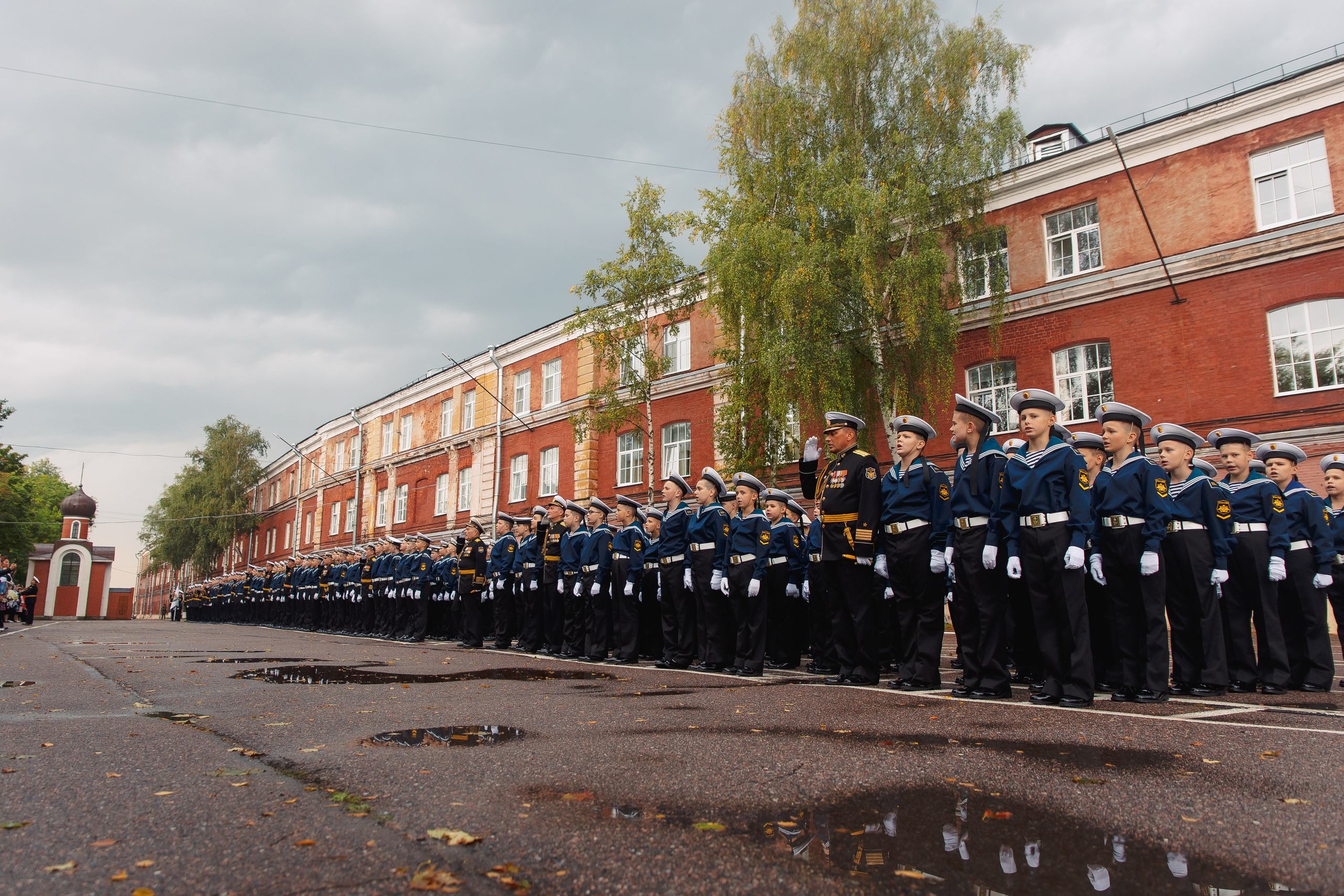 Кадетский корпус. Линейка. Фотограф в Кронштадте и Санкт-Петербурге Анастасия Коваленко