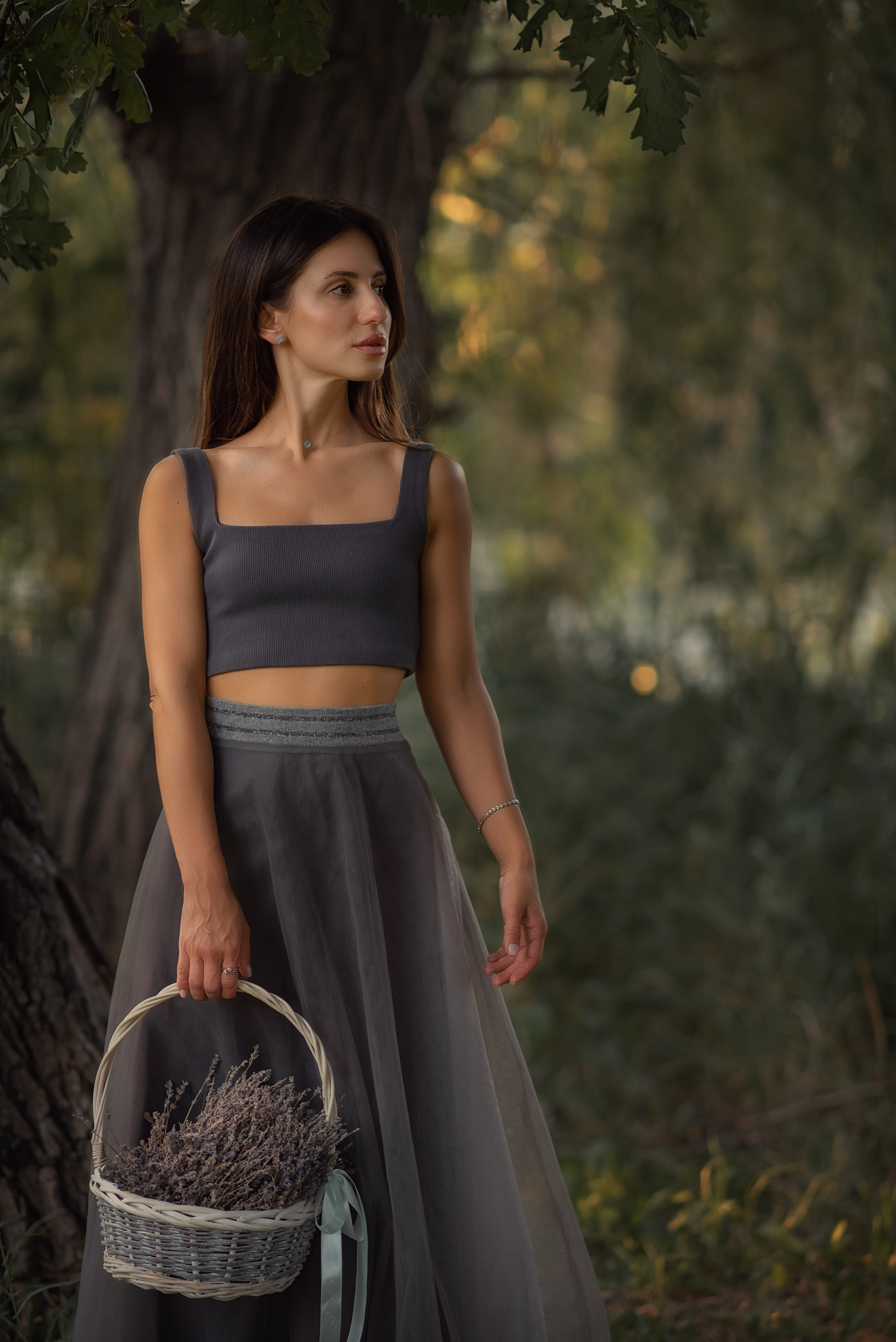 Анна с корзинкой. Семейный, детский и женский фотограф в Ростове-на-Дону Кирилина Екатерина