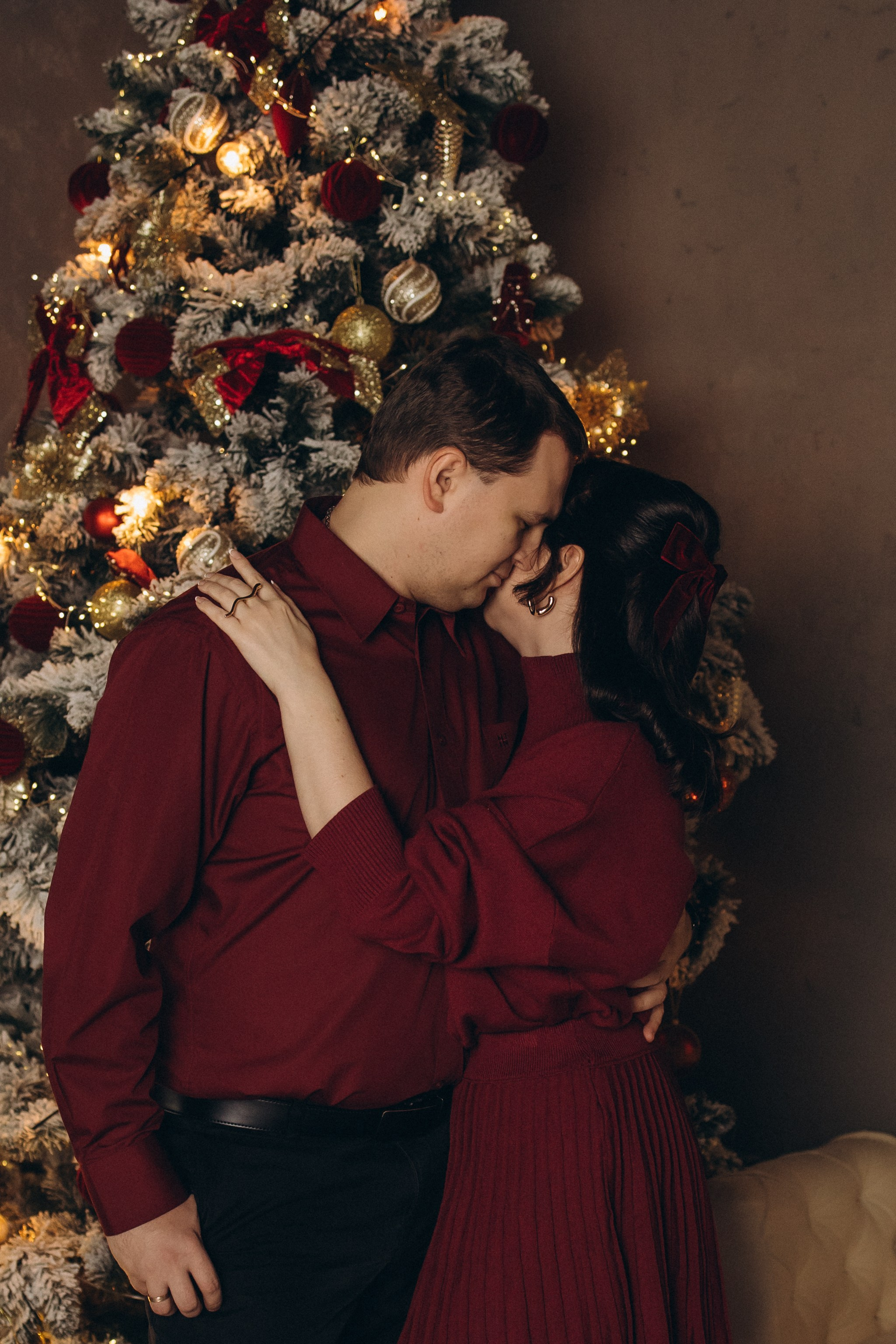 Новогодняя семейная студийная фотосъемка (29.12.2024)г.Обнинск (Калужская обл.). Надежда Стар семейный и церковный фотограф в Жукове и Калужской области