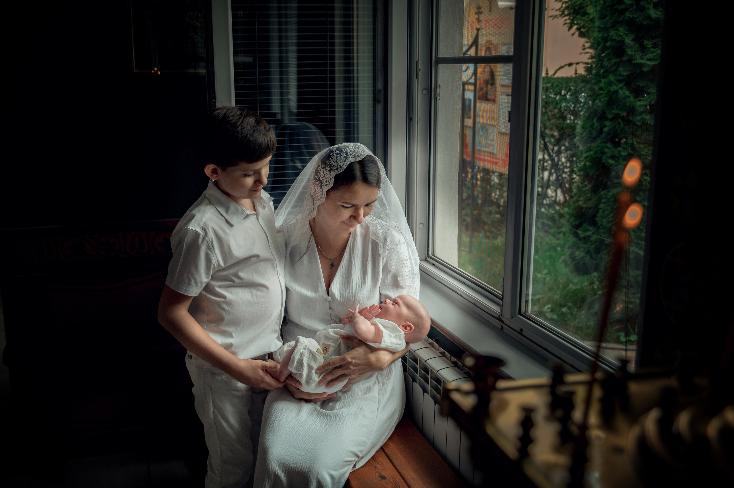 Таинство Крещения Филиппа, Храм святых Новомучеников и Исповедников Российских г. Волжский. Церковный, семейный и репортажный фотограф Волгоград, Волжский