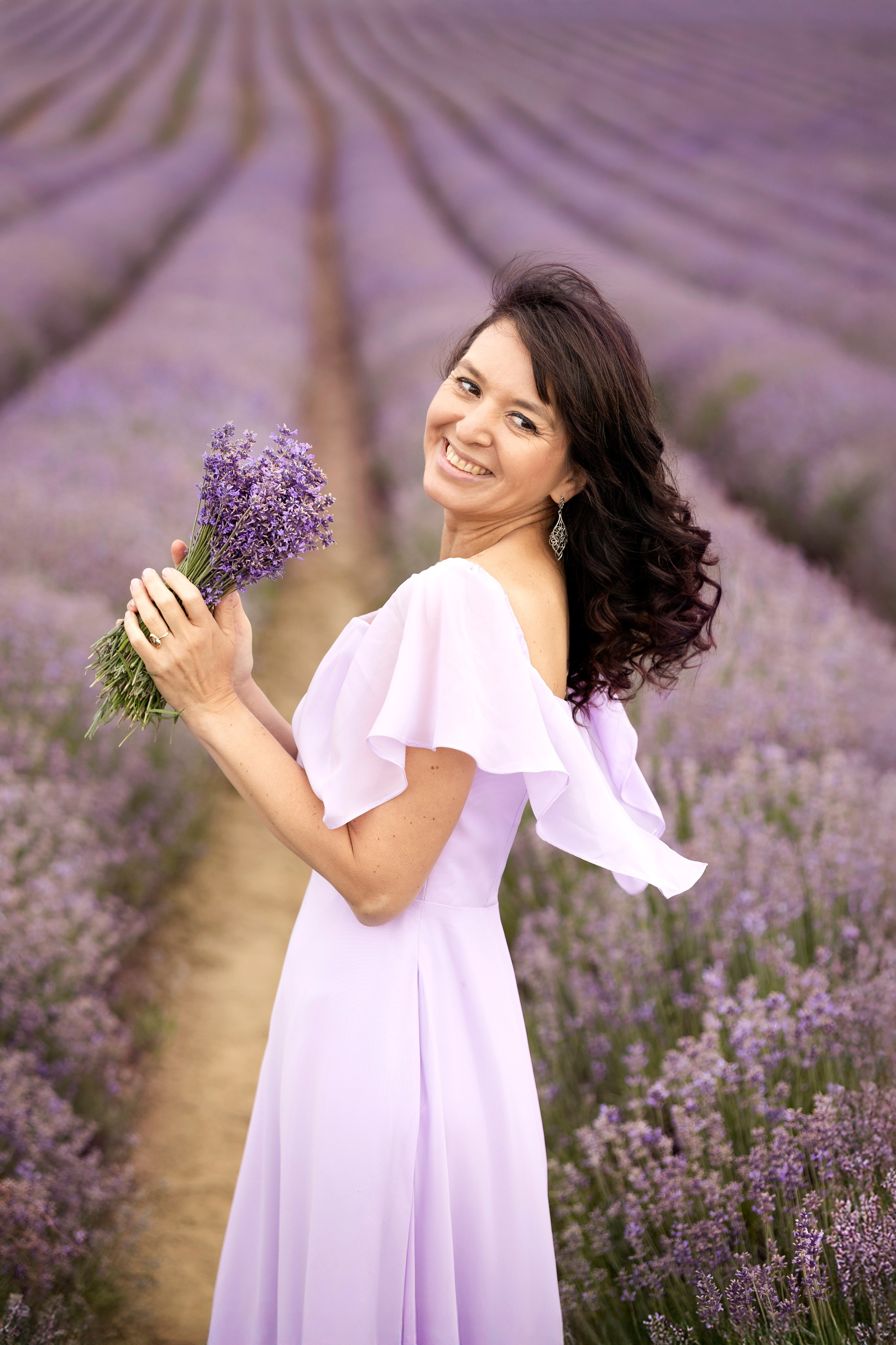 Lavender. Photographer in Munich