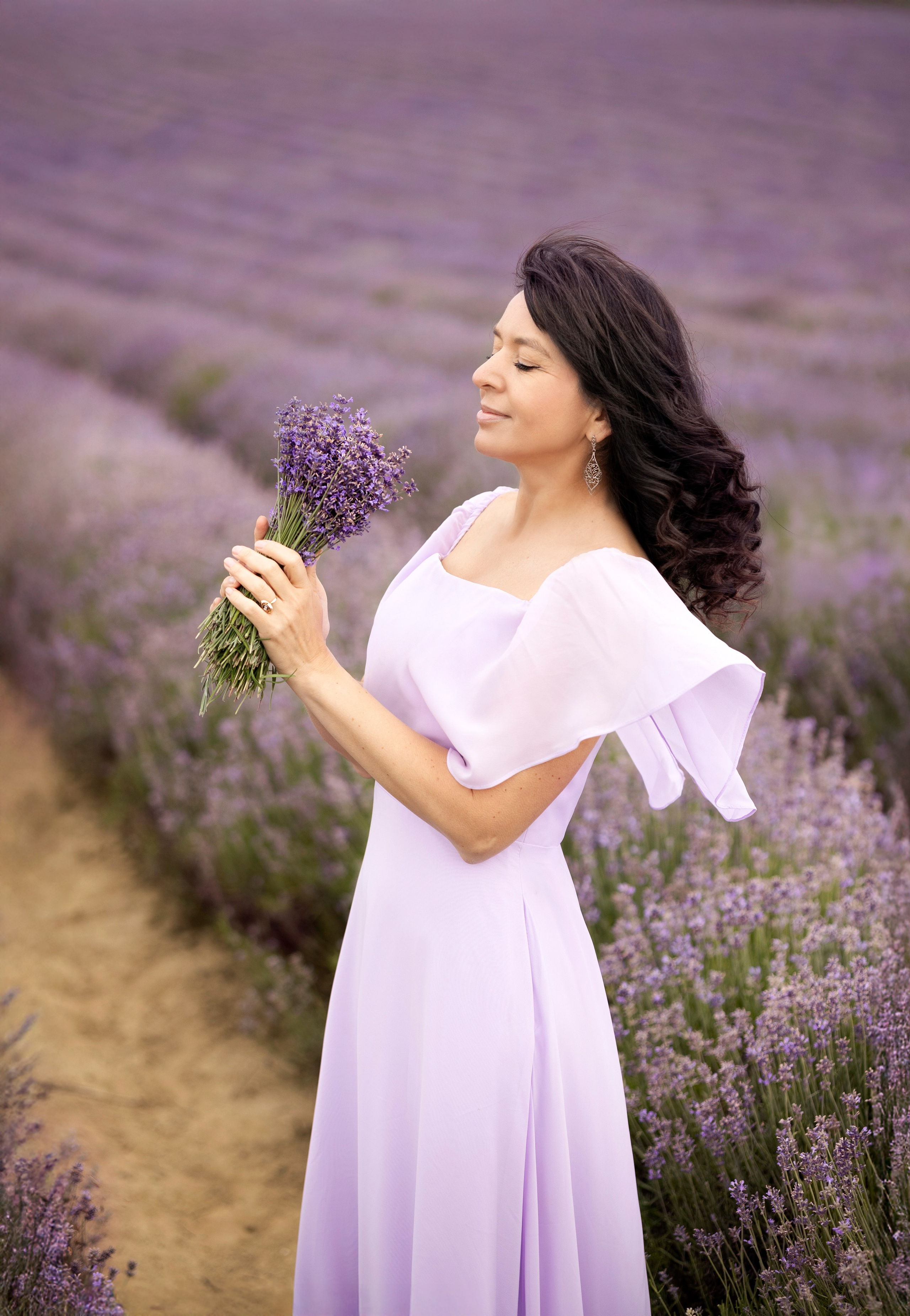 Lavender. Photographer in Munich