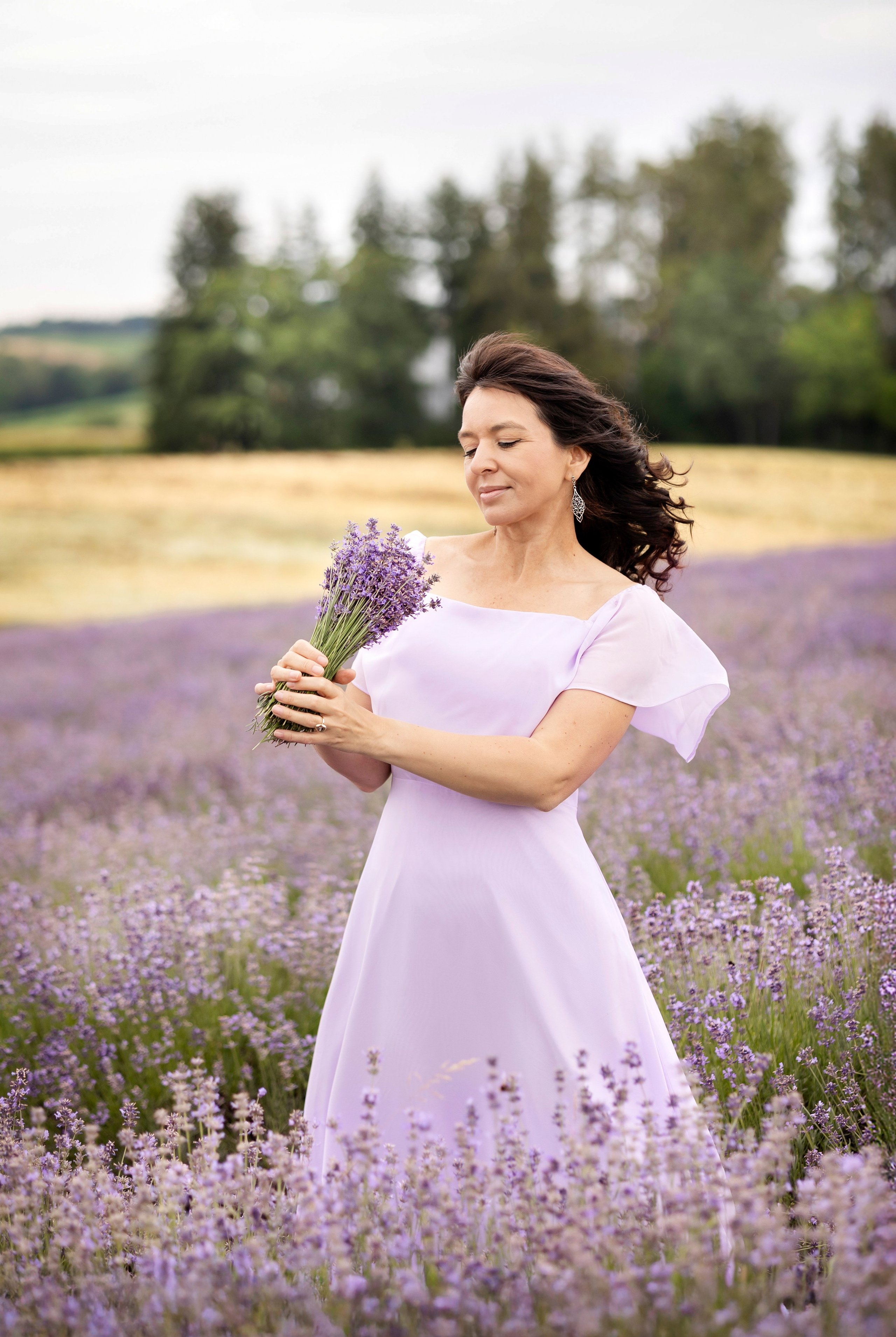Lavender. Photographer in Munich
