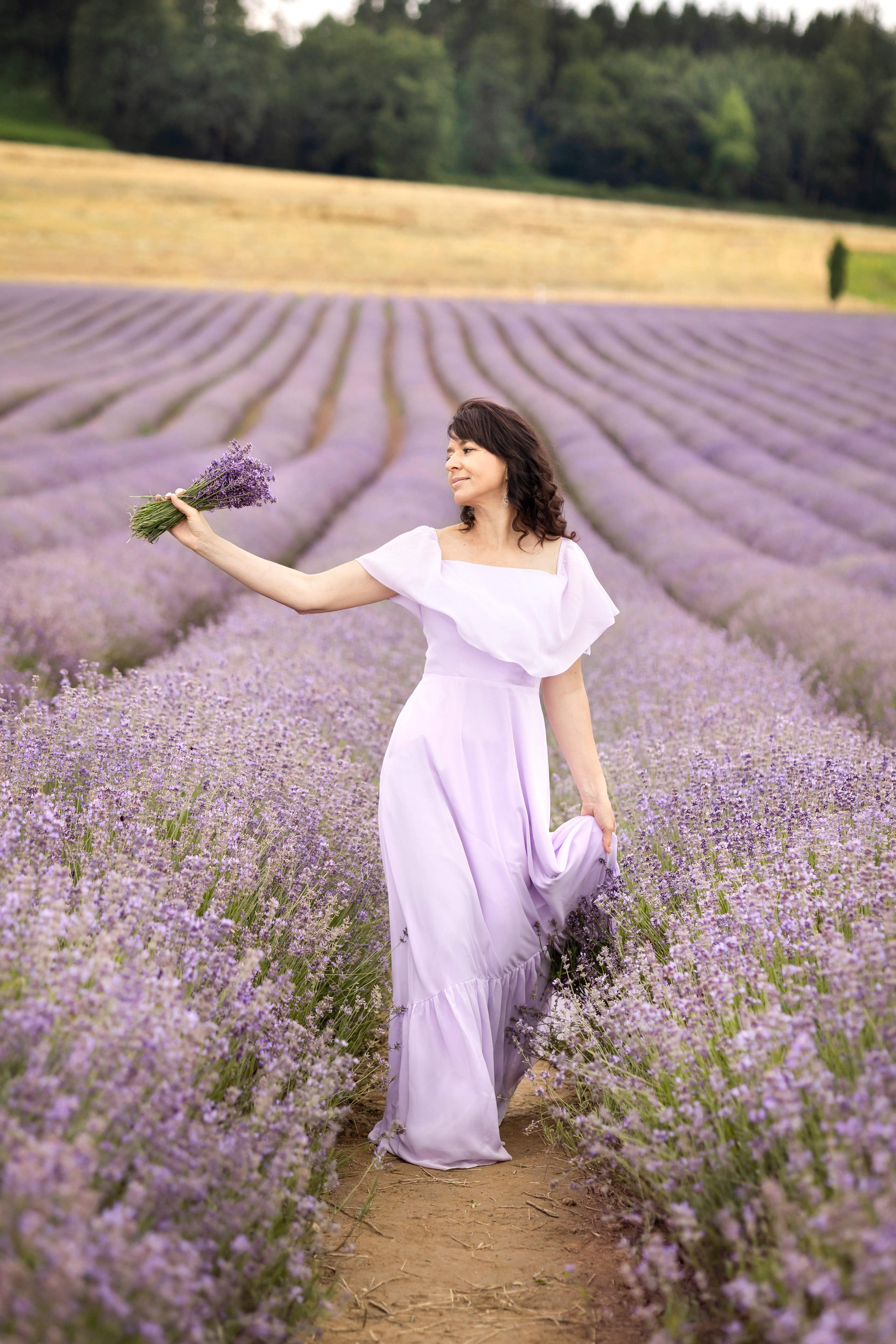 Lavender. Photographer in Munich