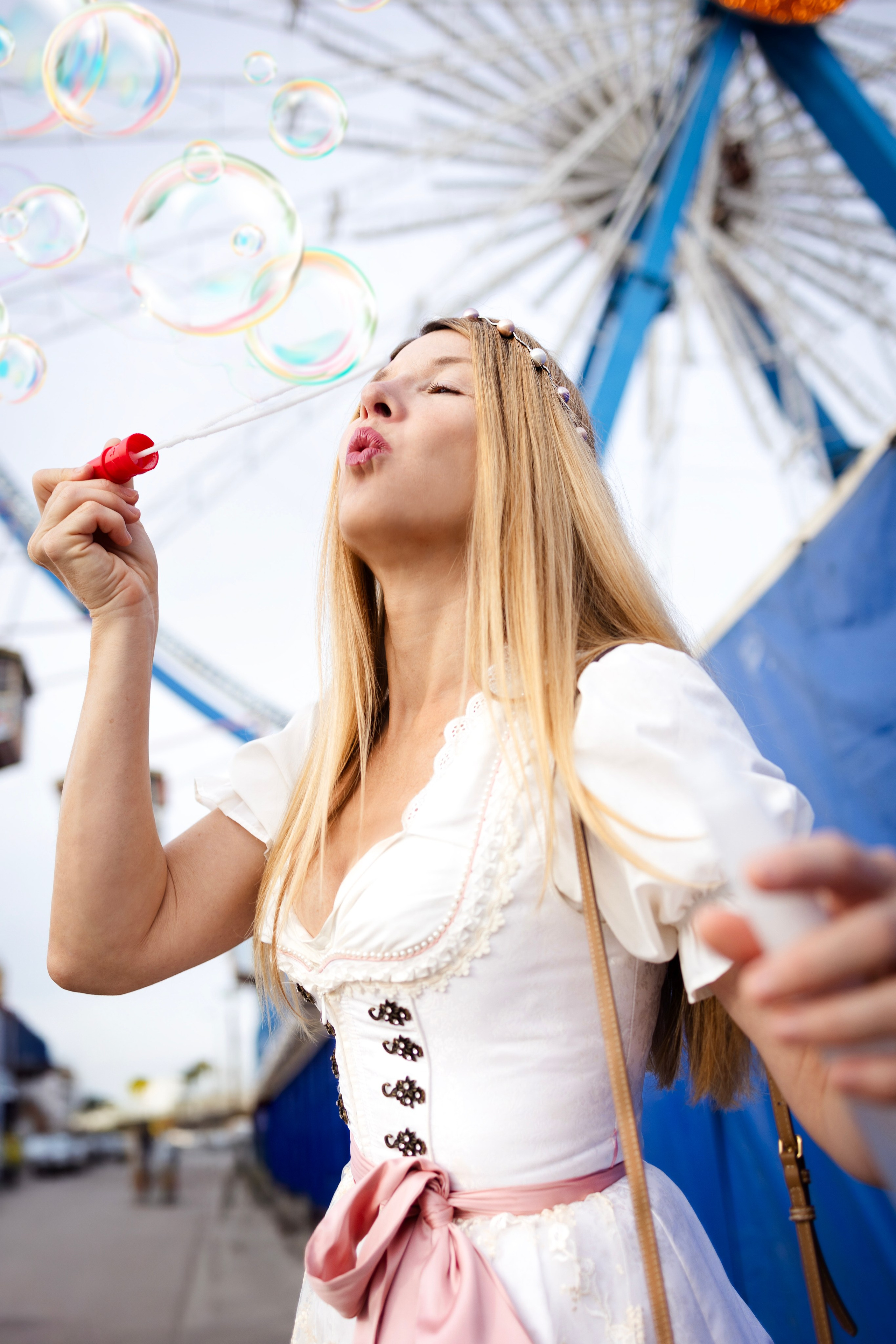 Oktoberfest. Photographer in Munich