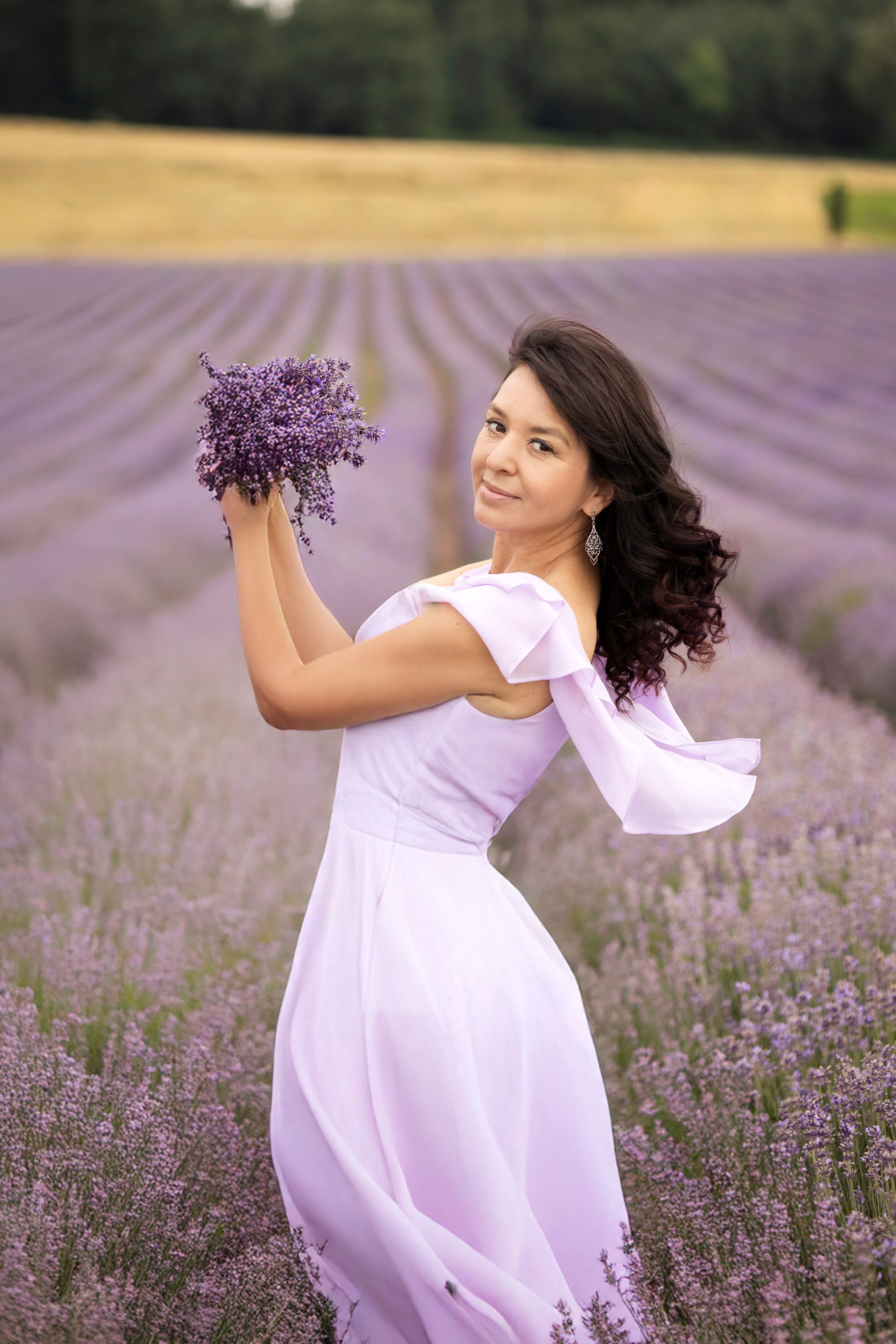 Lavender. Photographer in Munich