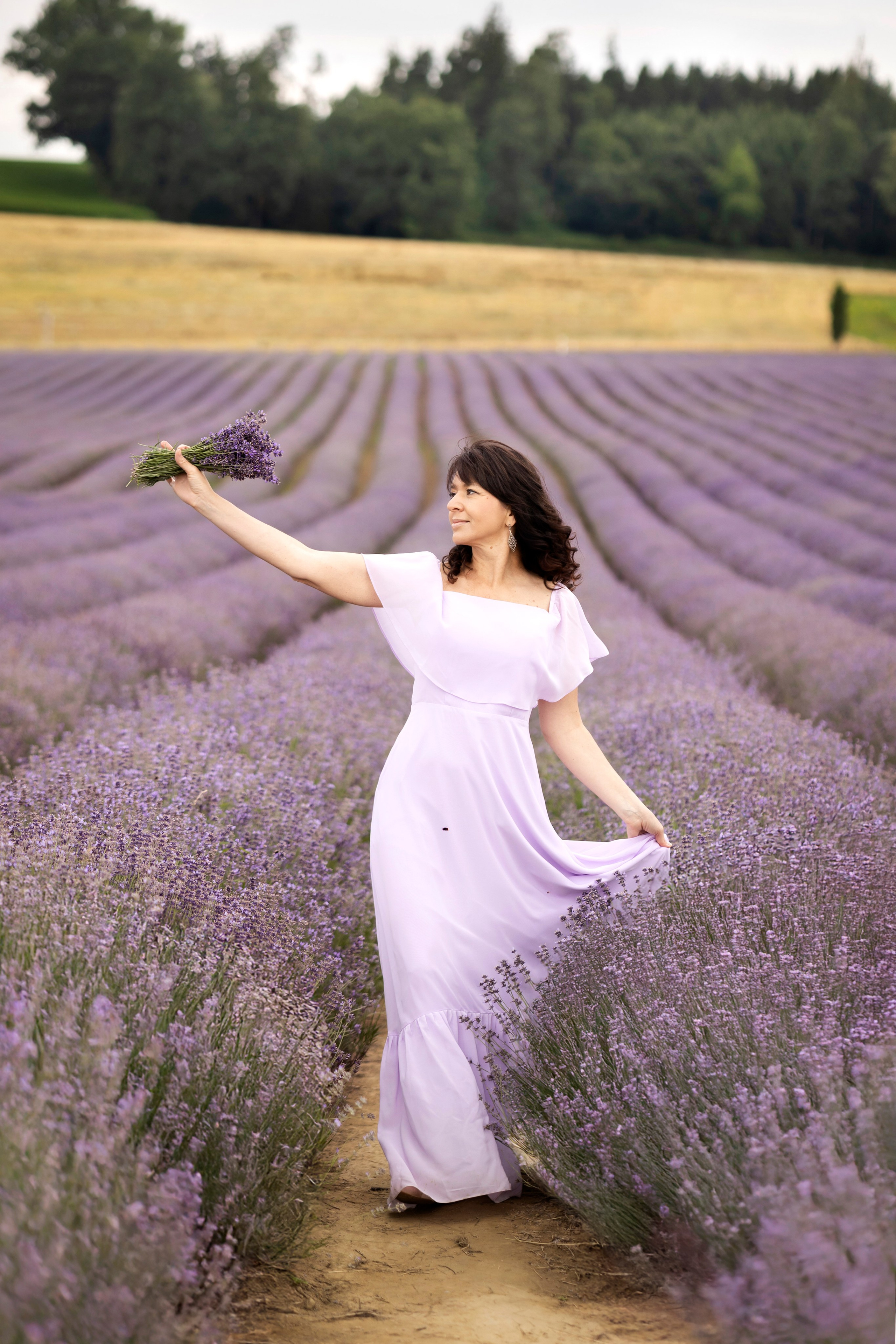 Lavender. Photographer in Munich