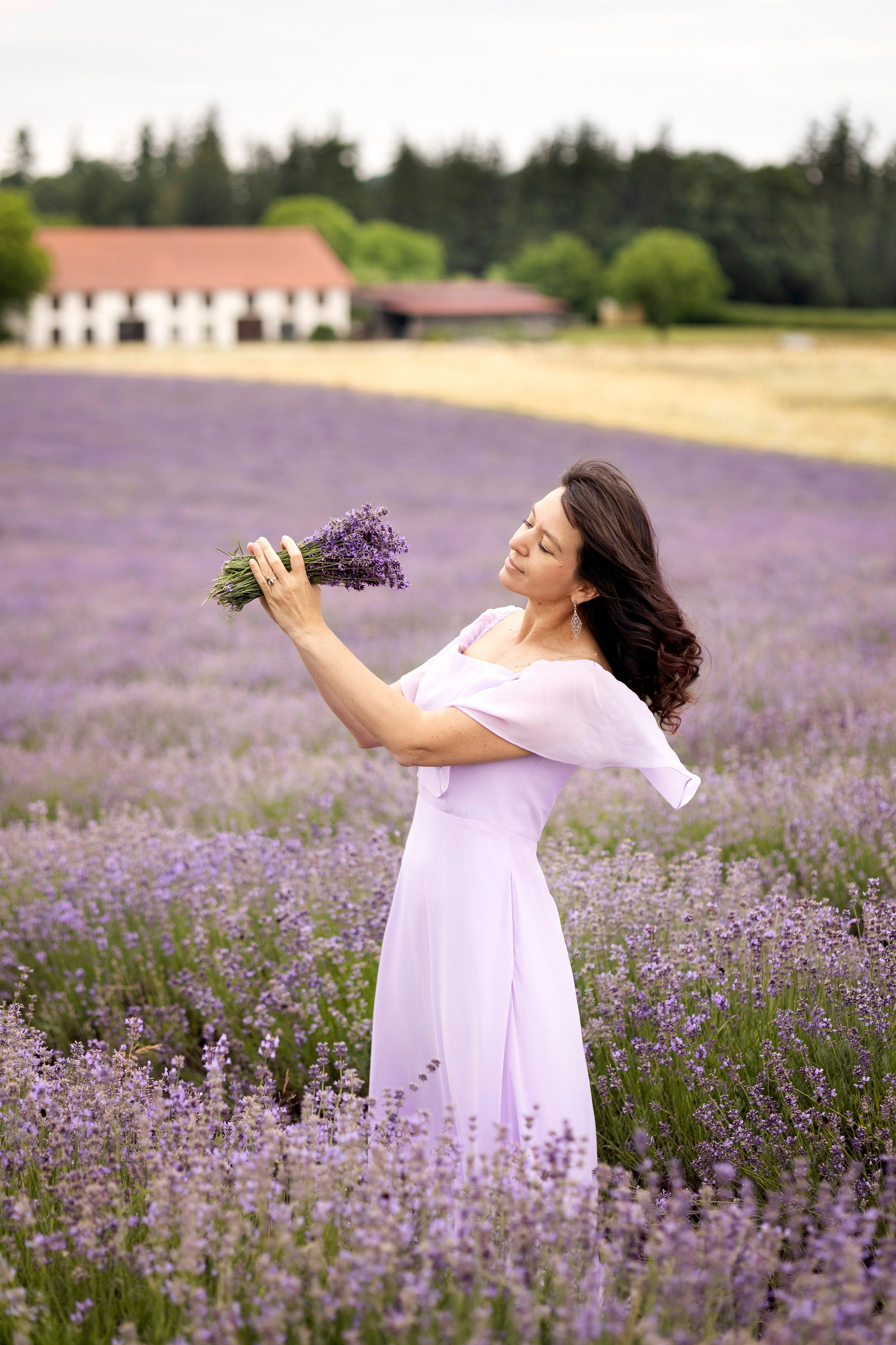 Lavender. Photographer in Munich