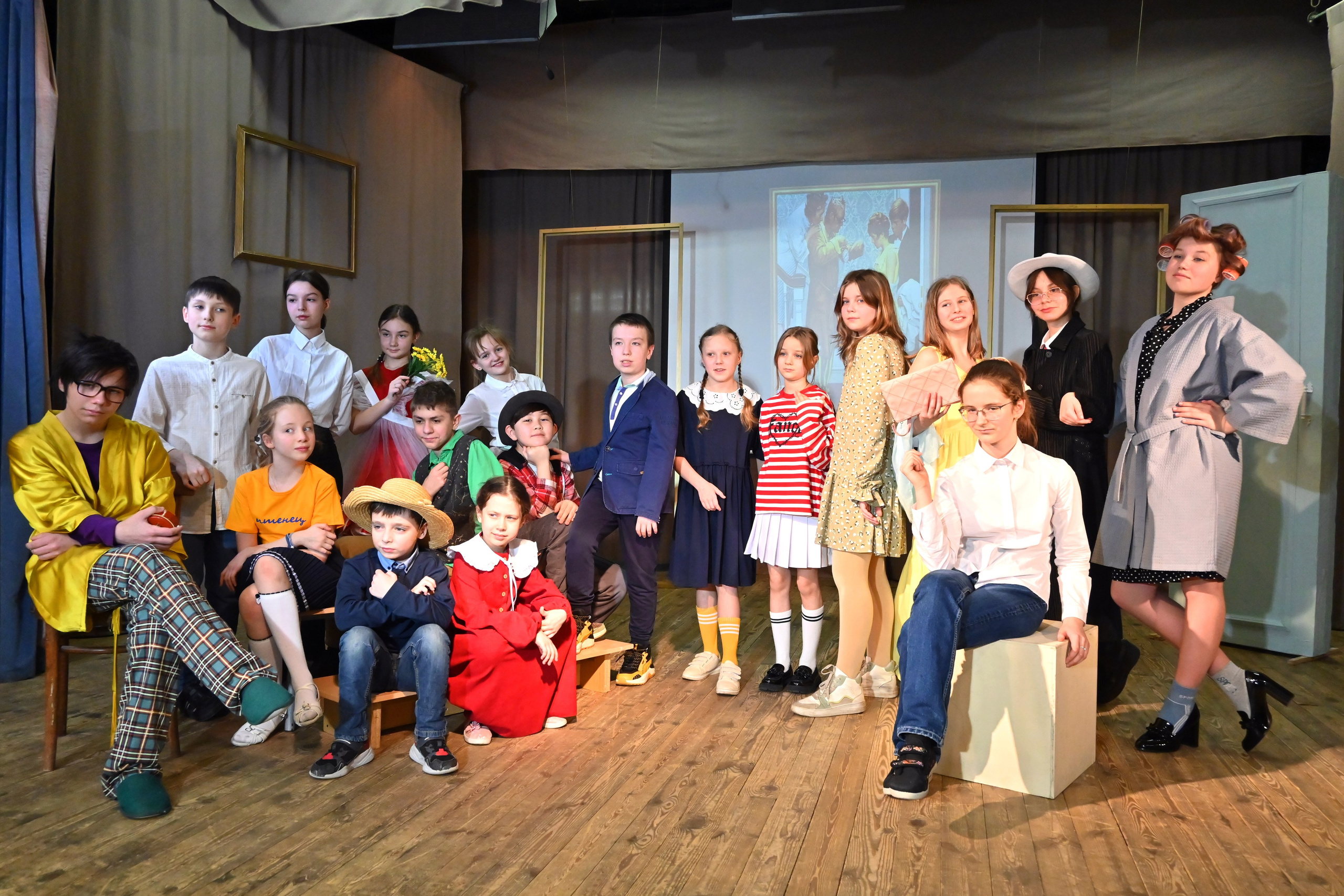 Юные театралы 09.02.2024. Профессиональный фотограф в Москве Алёна Котова