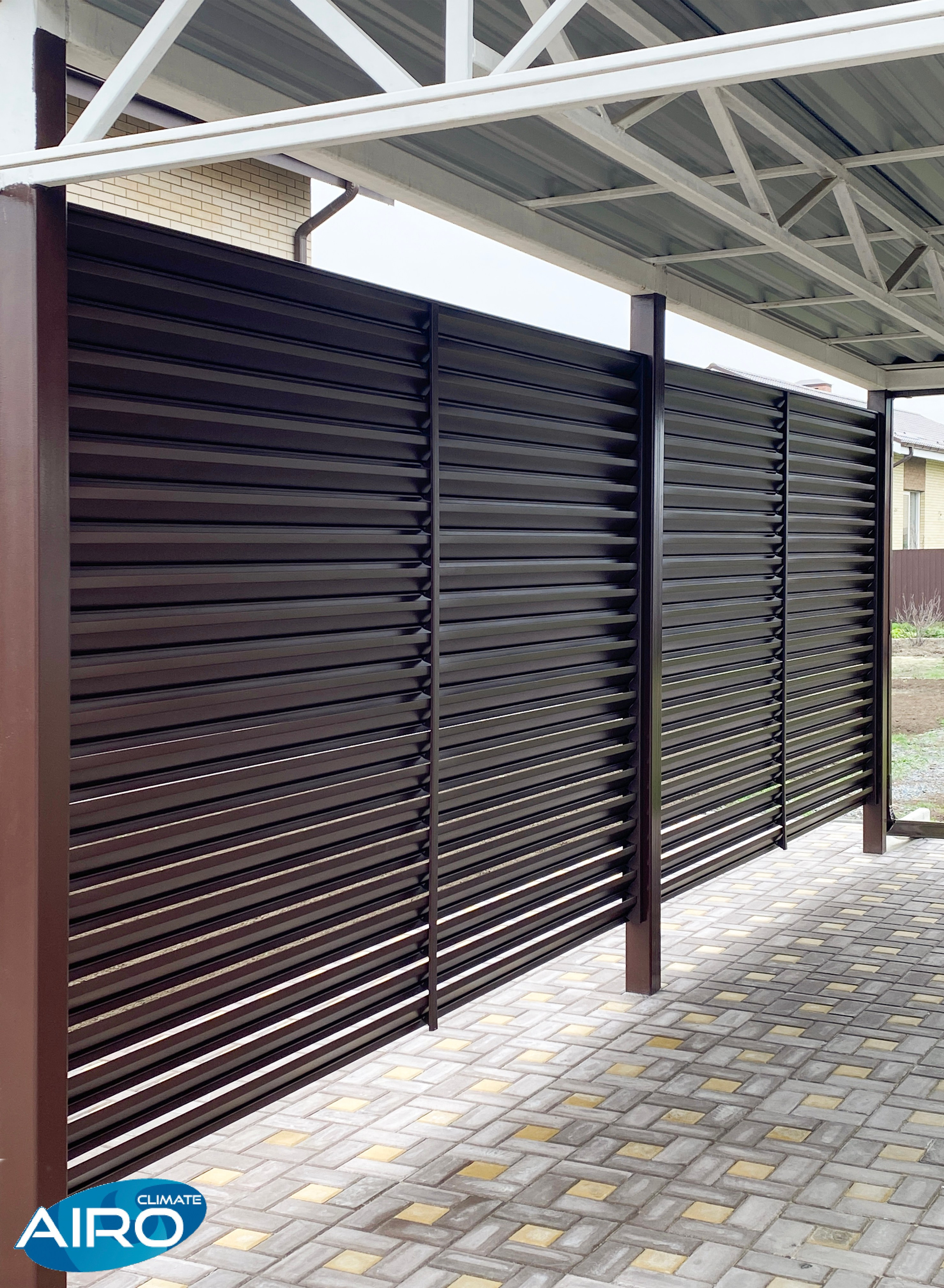 AIRO-HZ. Заборы-жалюзи. Производство и монтаж