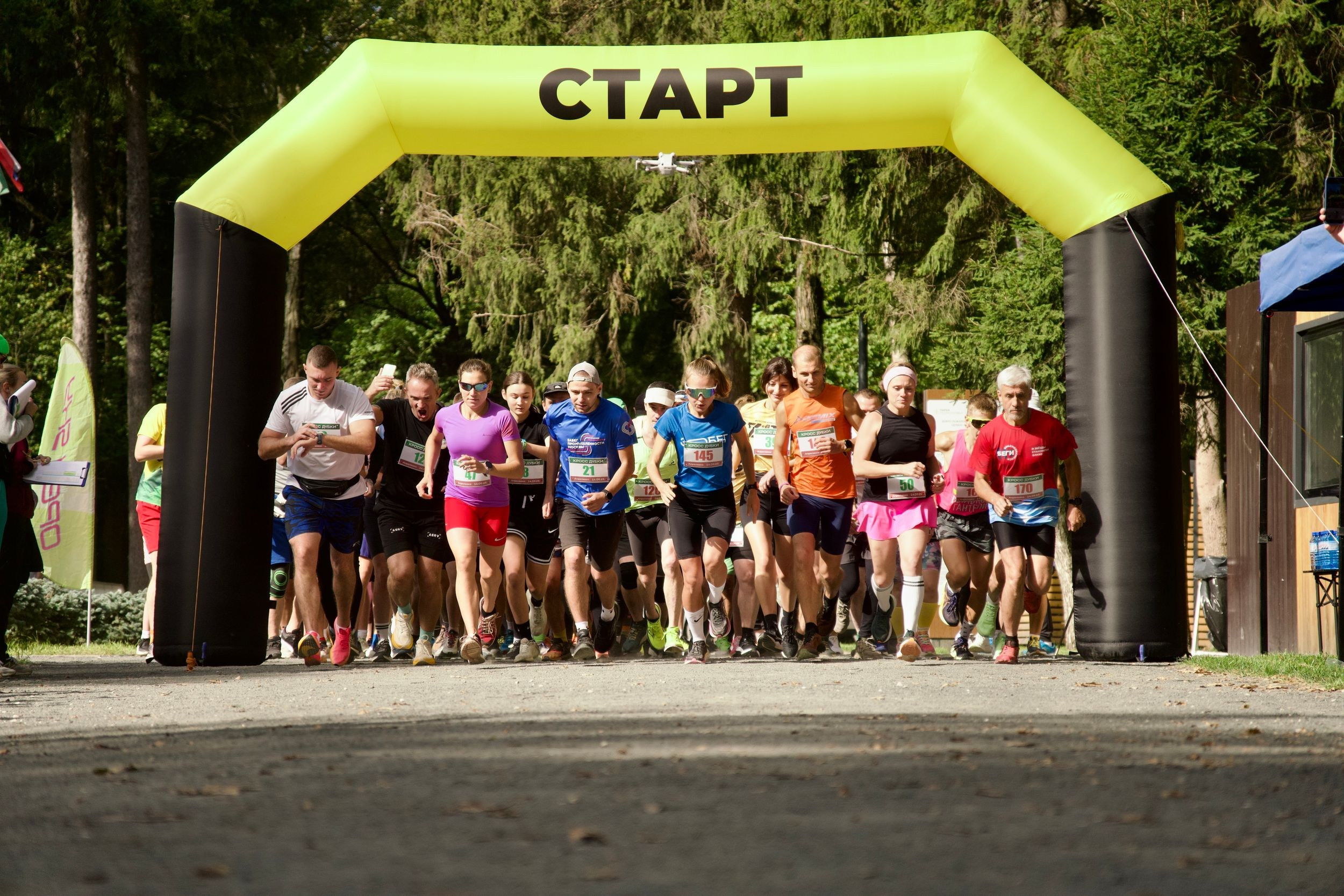 Забег в парке «Дубки». Кафе «БЕЛКА НАШЕПТАЛА». Ну оооочень концептуальное кафе