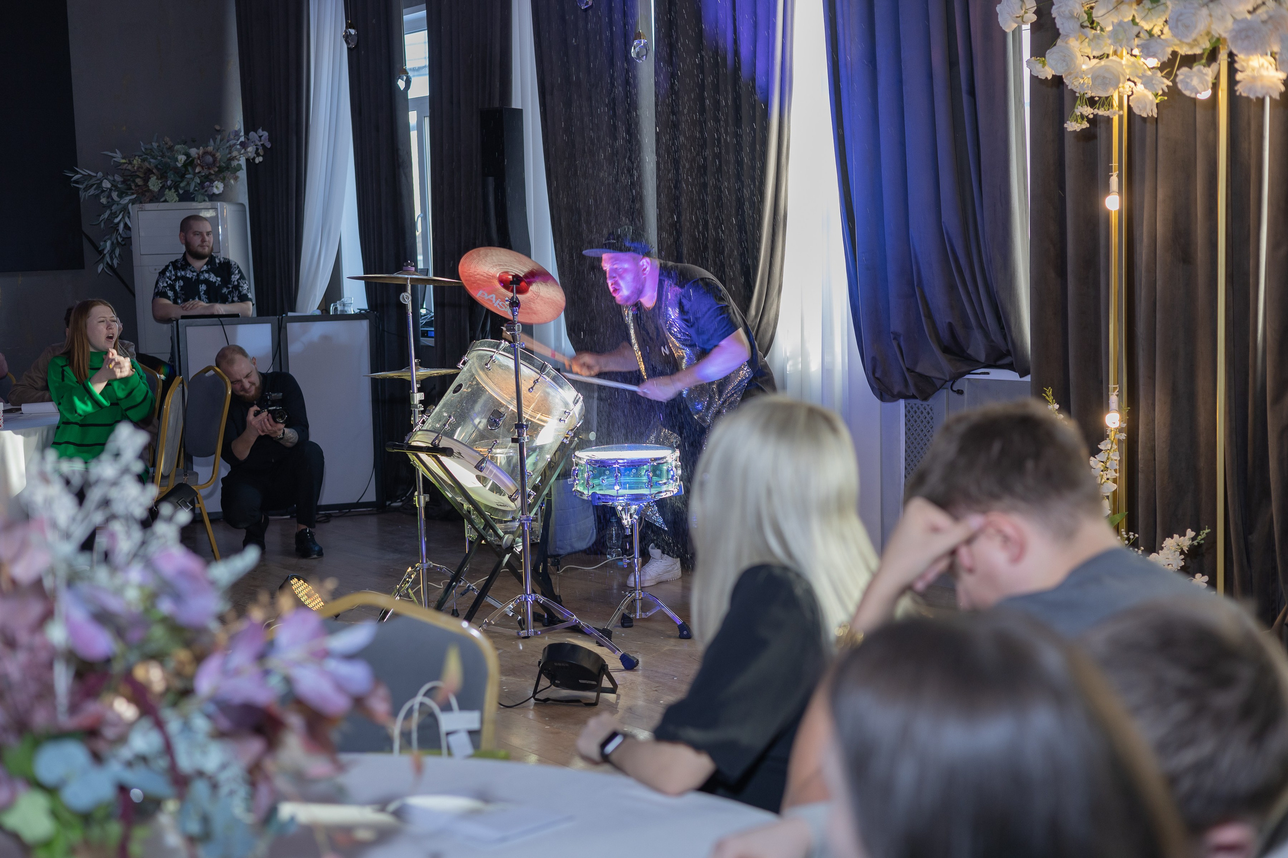 Свадебное чаепитие для молодоженов