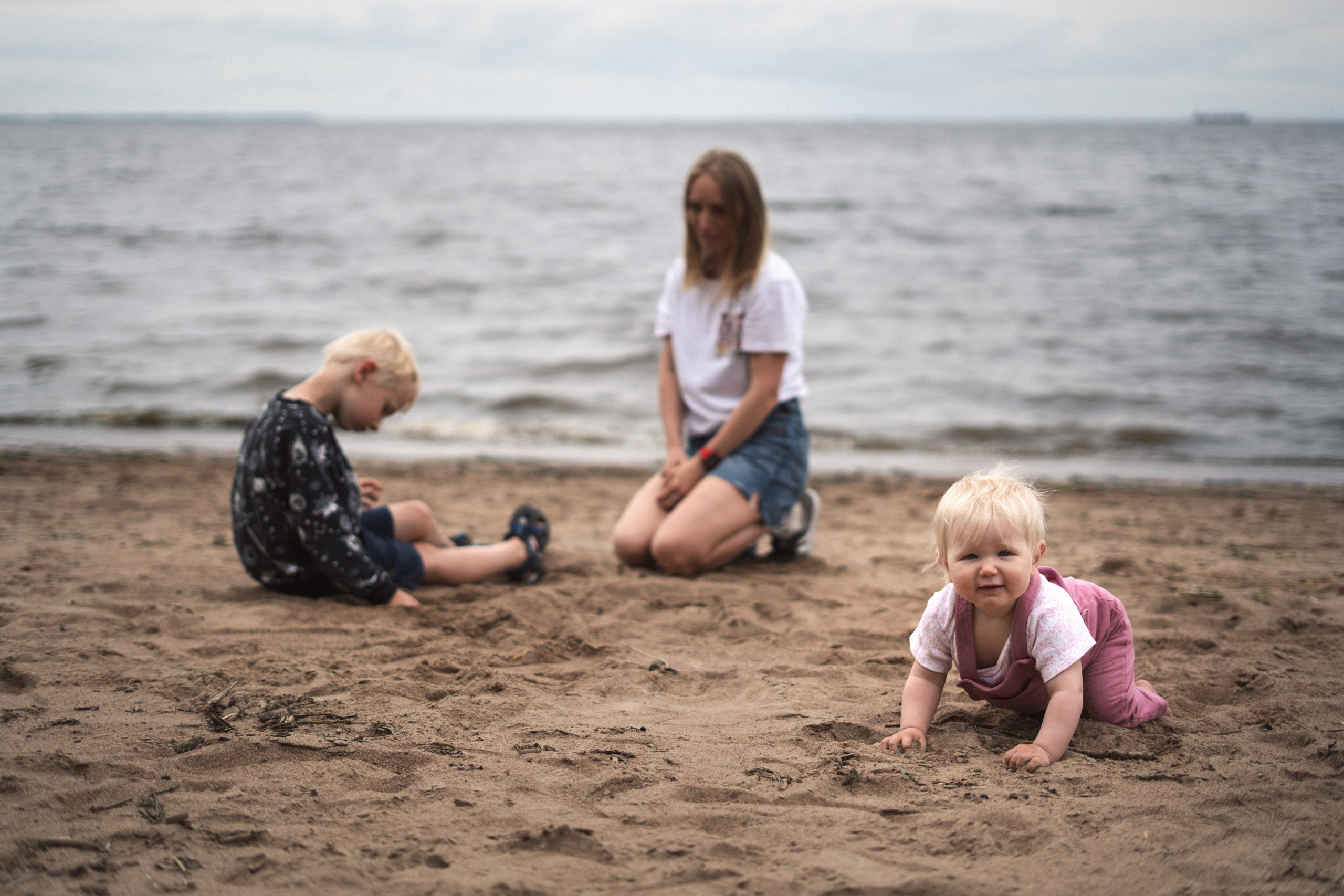Семейная съемка на улице. Семейный и детский фотограф в Санкт-Петербурге Анна Никитина