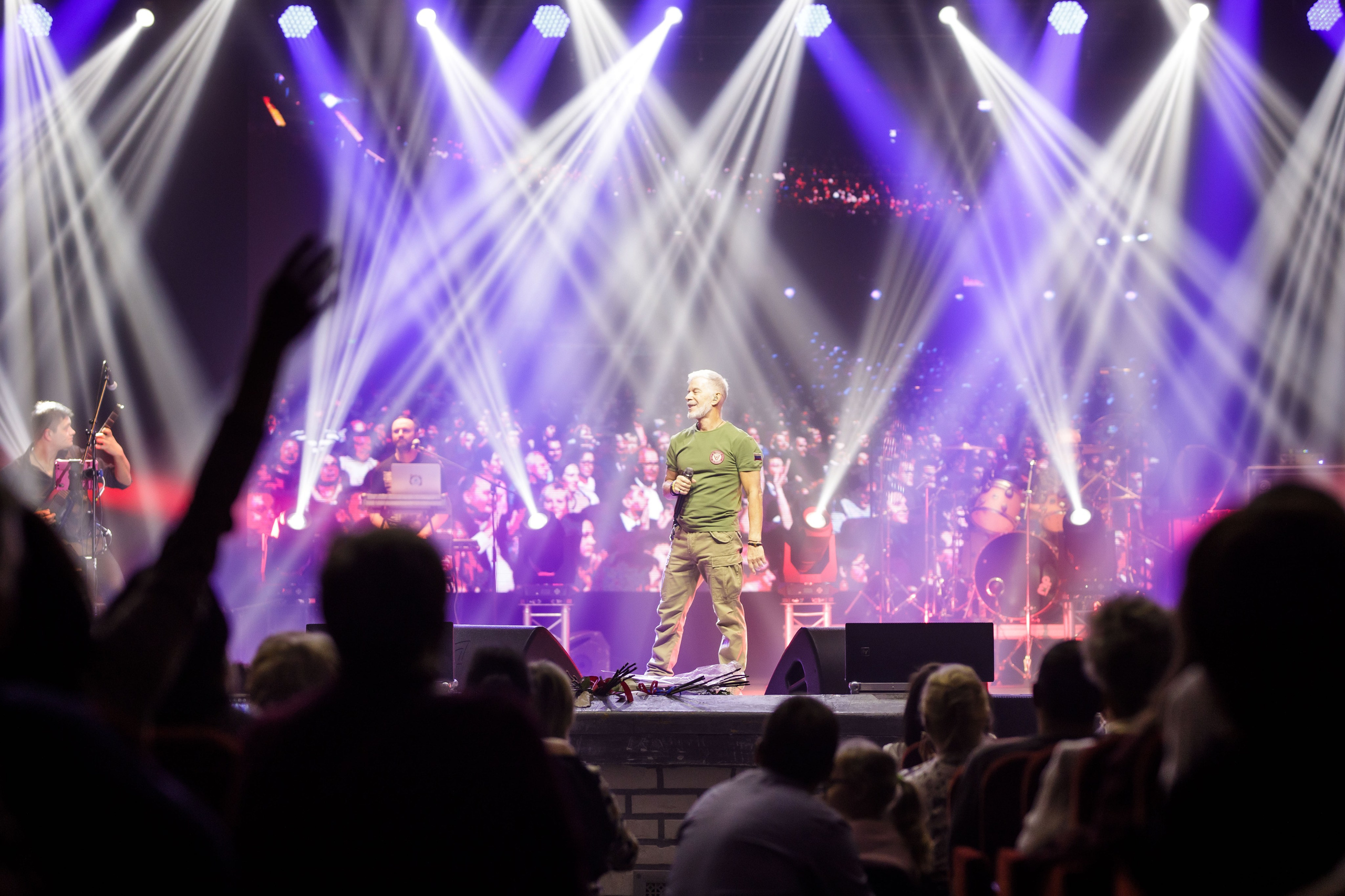 Концертное. ЧБ Фотограф Ольга Лесли