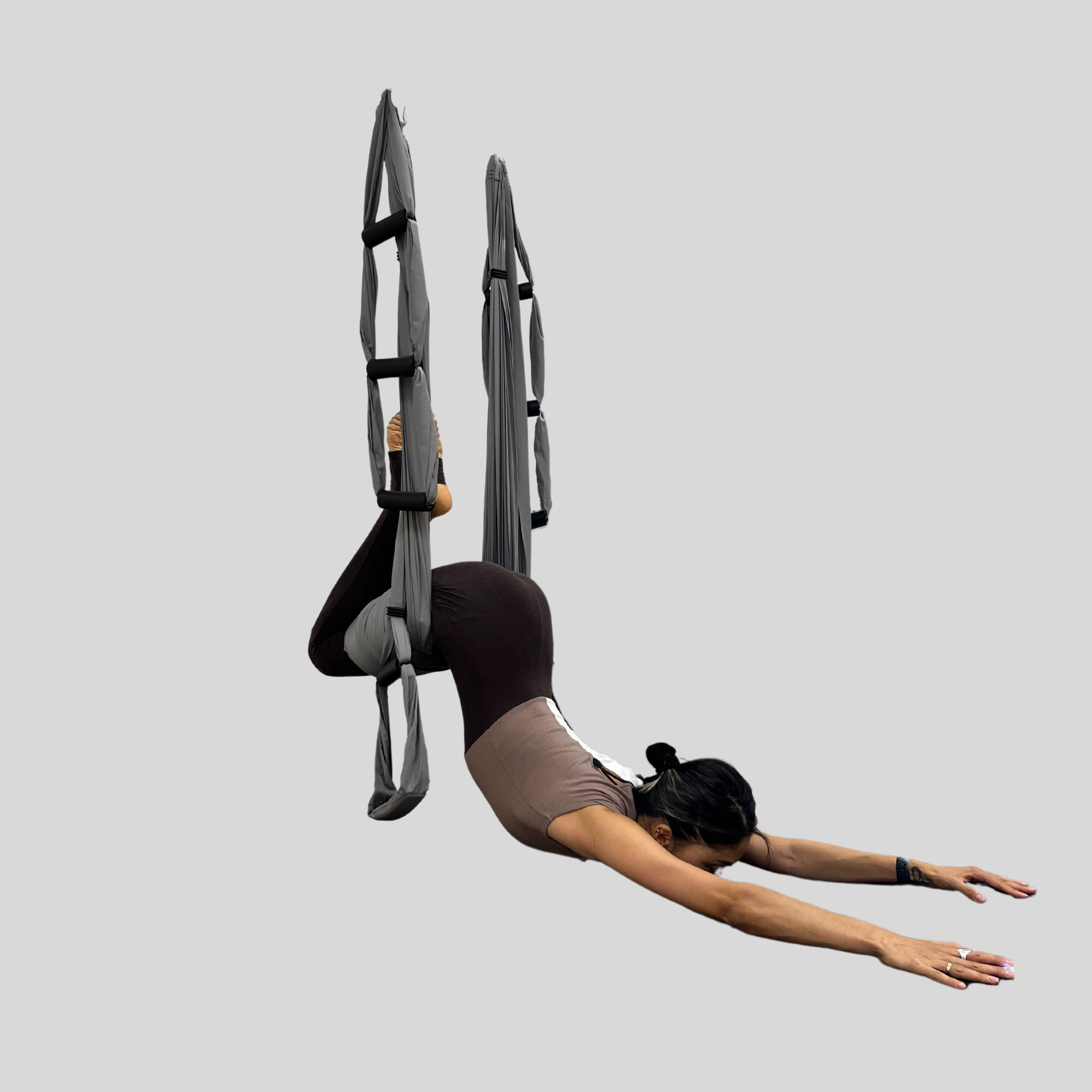 Н Вис под пах (1). Преподаю и провожу обучение по флай йоге