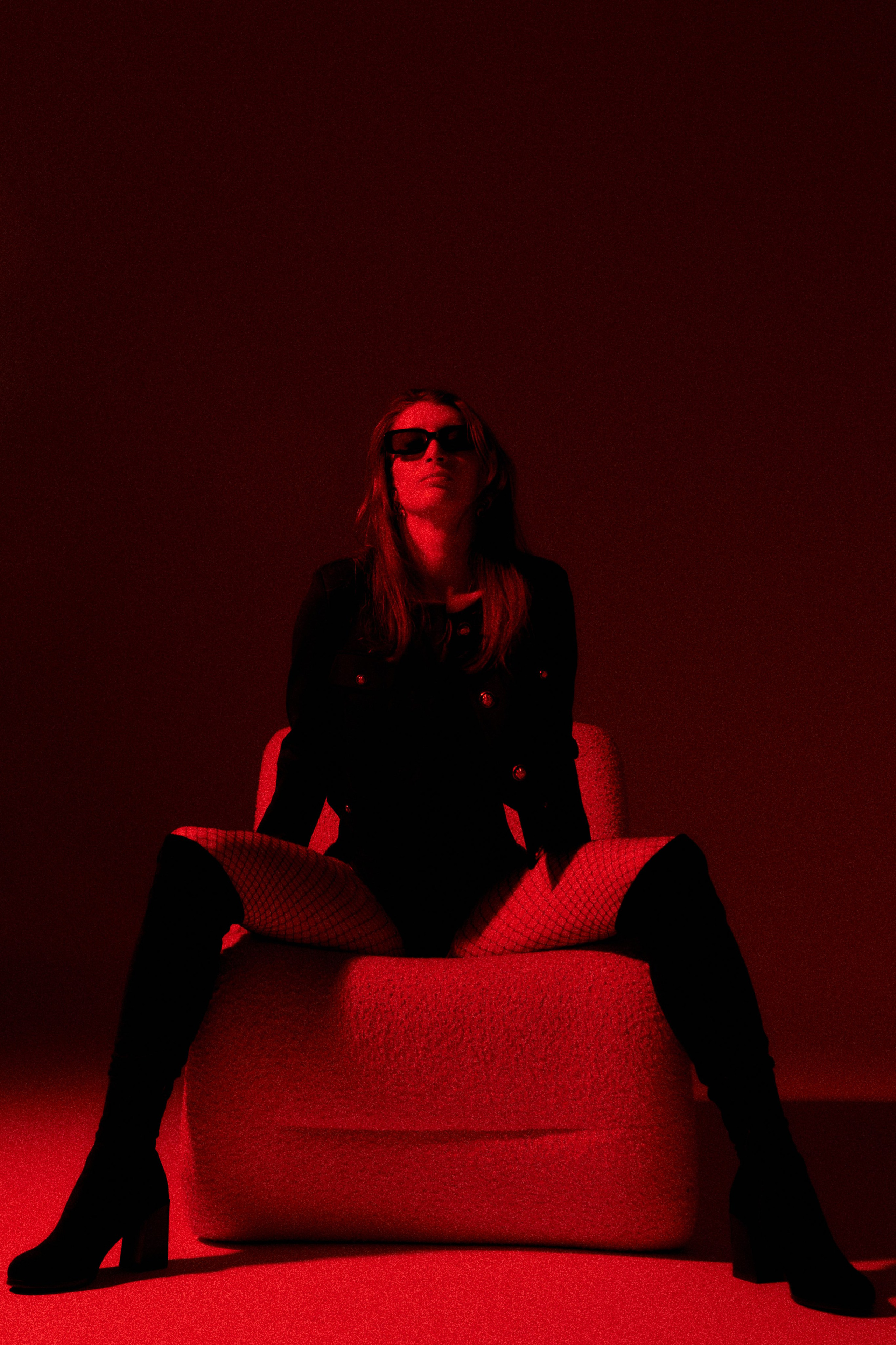 Стильная фотосессия в студии от портретного фотографа Калагиной Светланы в Москве