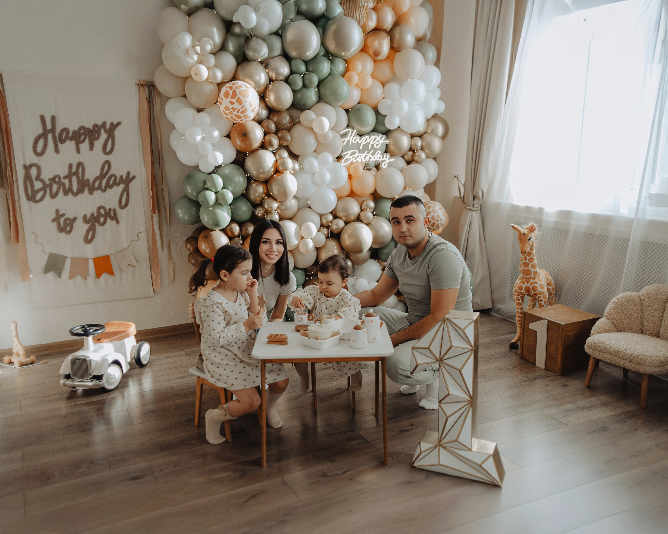 Семейная на 1 годик. Фотограф Брянск