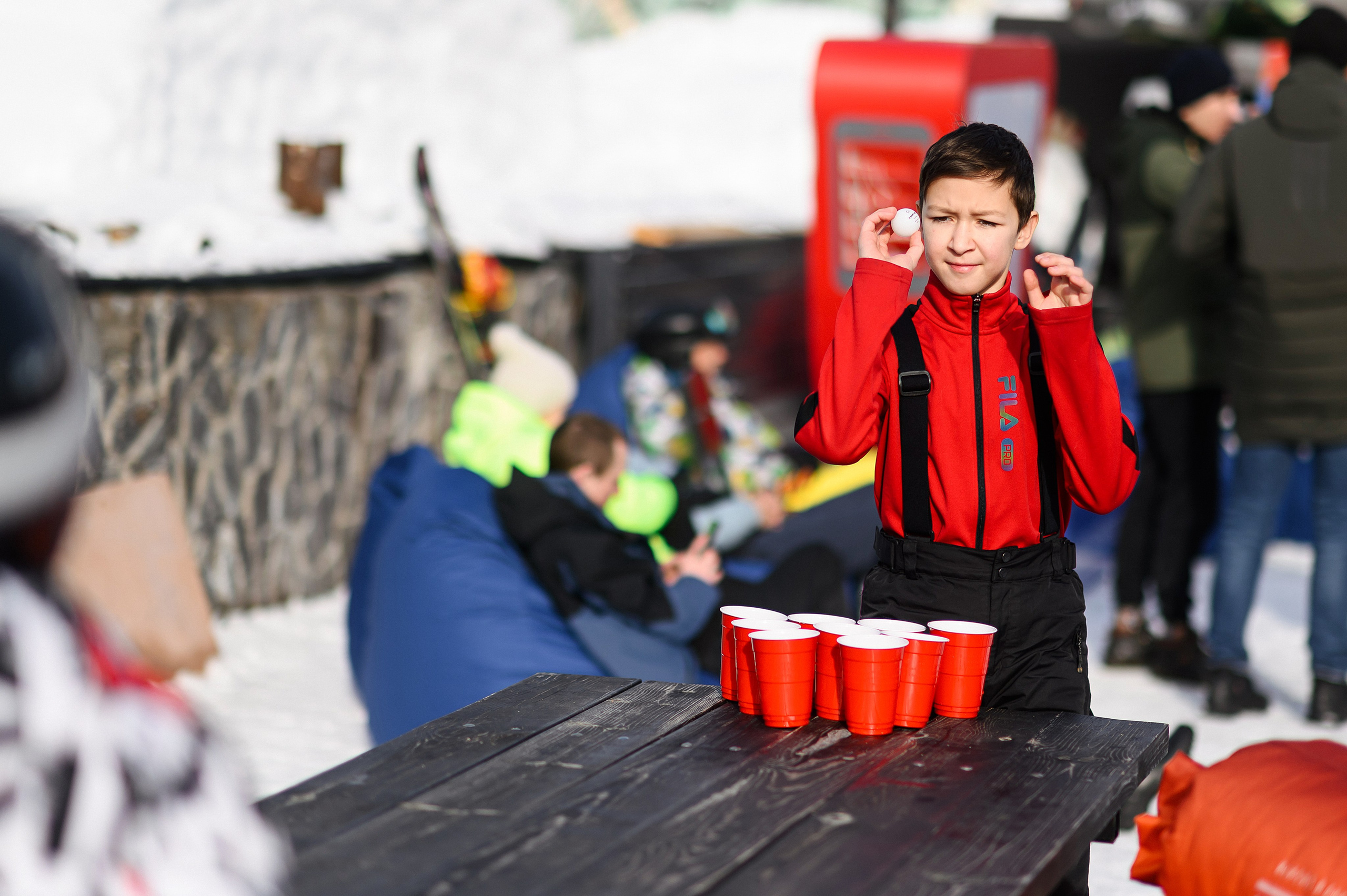 Съемка для Омского бекона